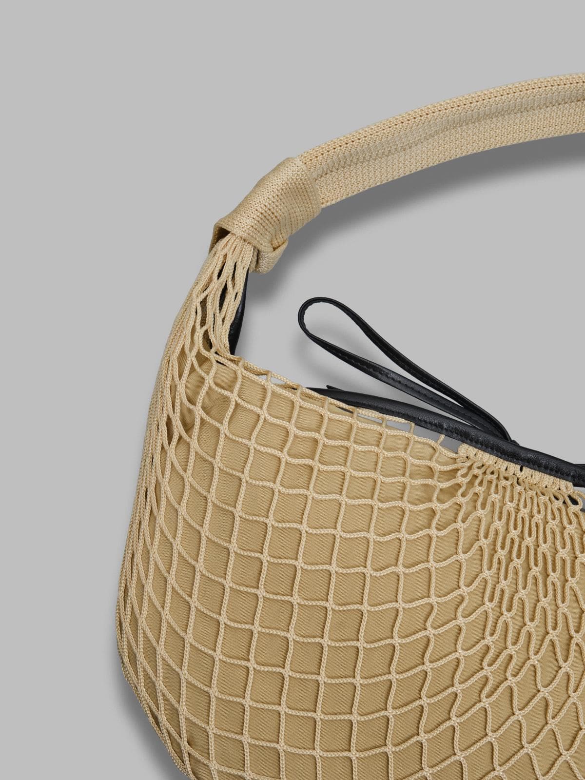 LEMAIRE fortune croissant filt bag - 2