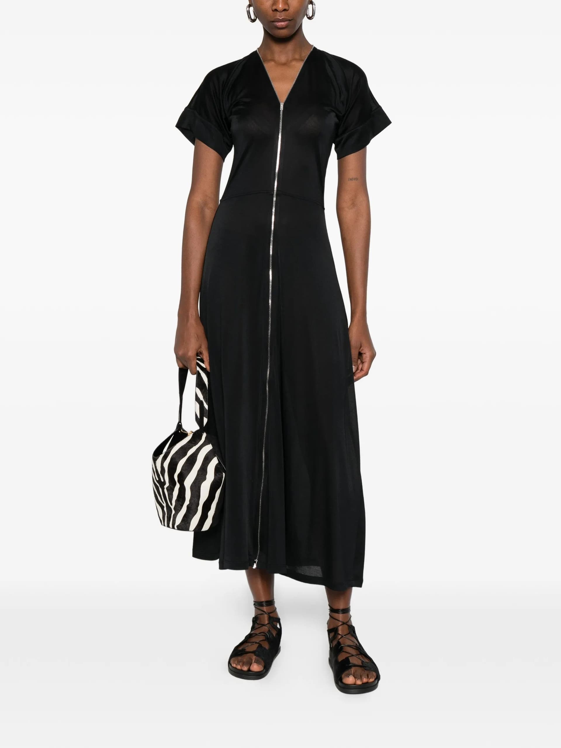 LEMAIRE Lemaire - Vestito Marrone e Nero da Donna - 3