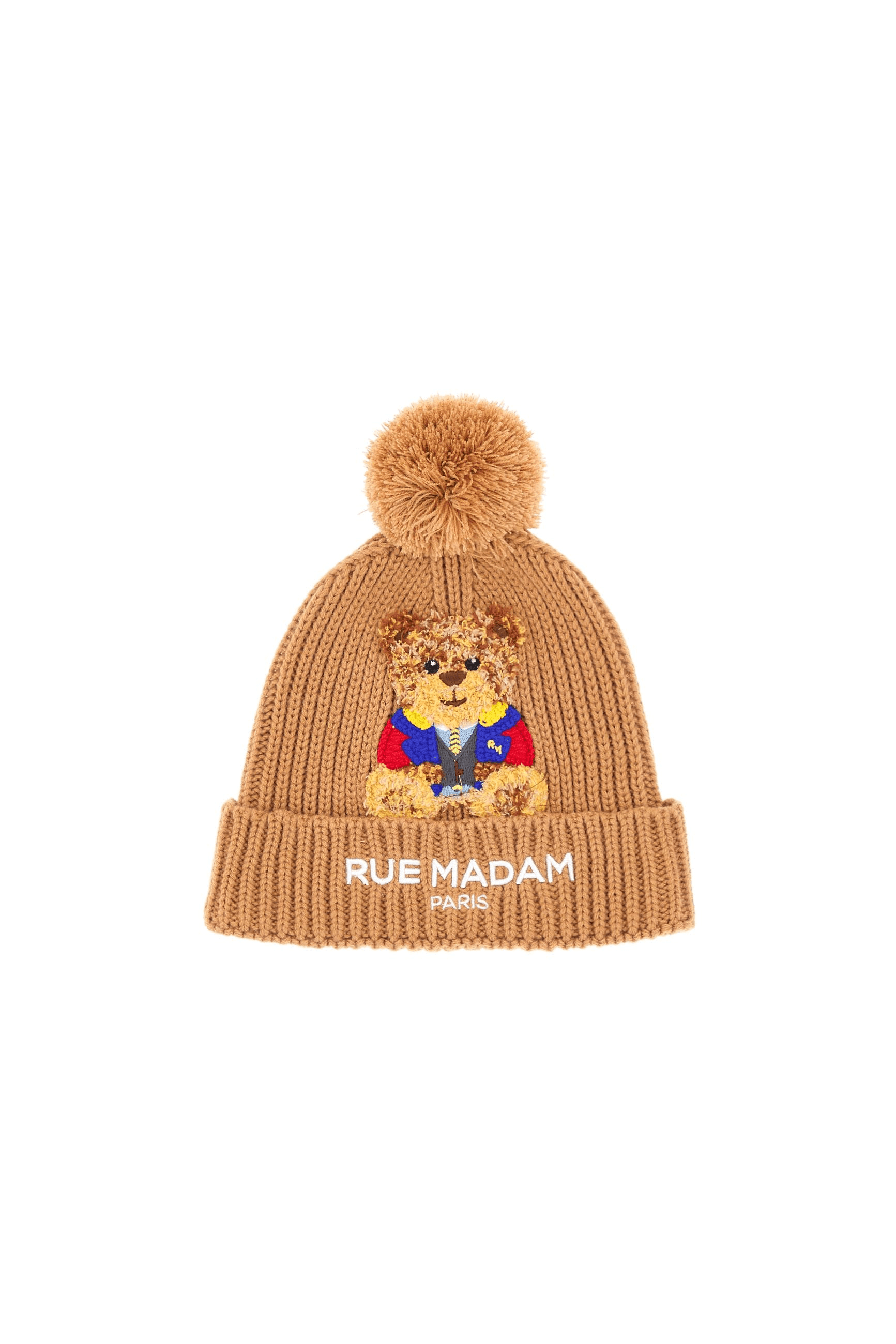 RUE MADAM PARIS MARVIN BEANIE Donna Rue Madam Paris 1504-SOFTCAMEL Marrone - 2
