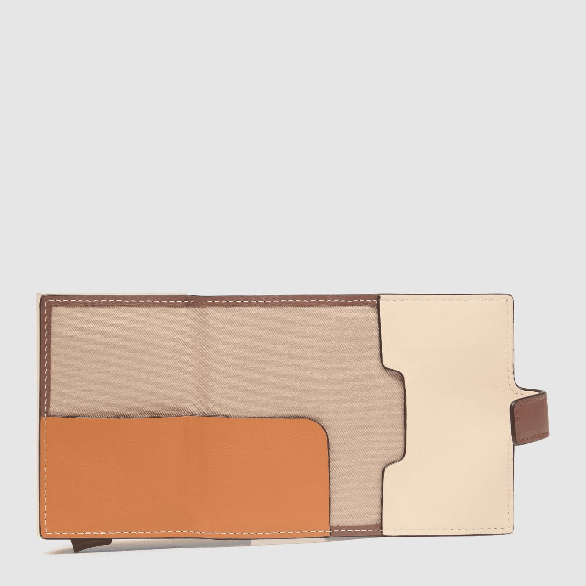 PIQUADRO Porta carte di credito Uomo piquadro PP5649W92R-MBE Marrone Beige - 3