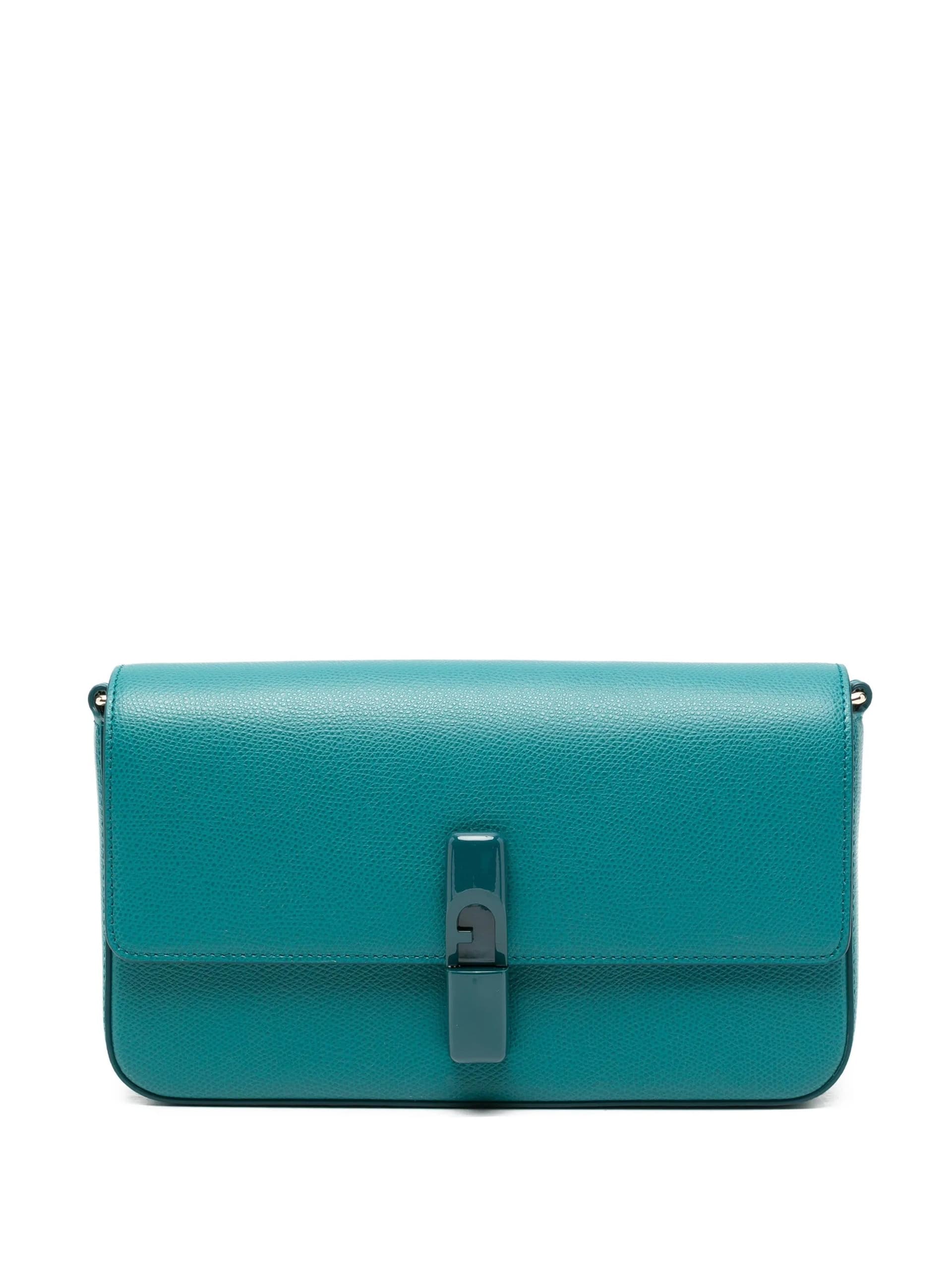 FURLA Furla - Borsa a Tracolla Iride Blu da Donna - 6