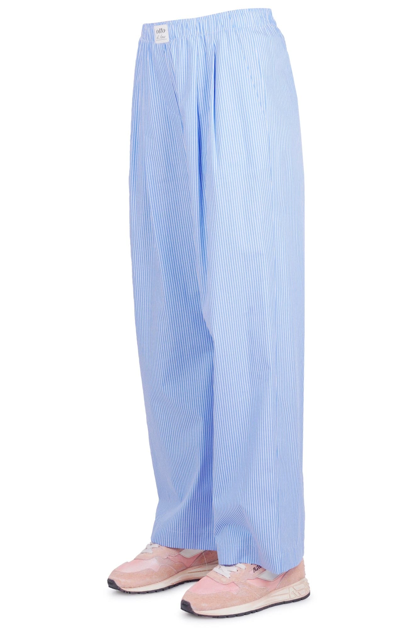 OTTOD'AME Ottod'ame - Pantalone - 470730 - Azzurro/Bianco - 4