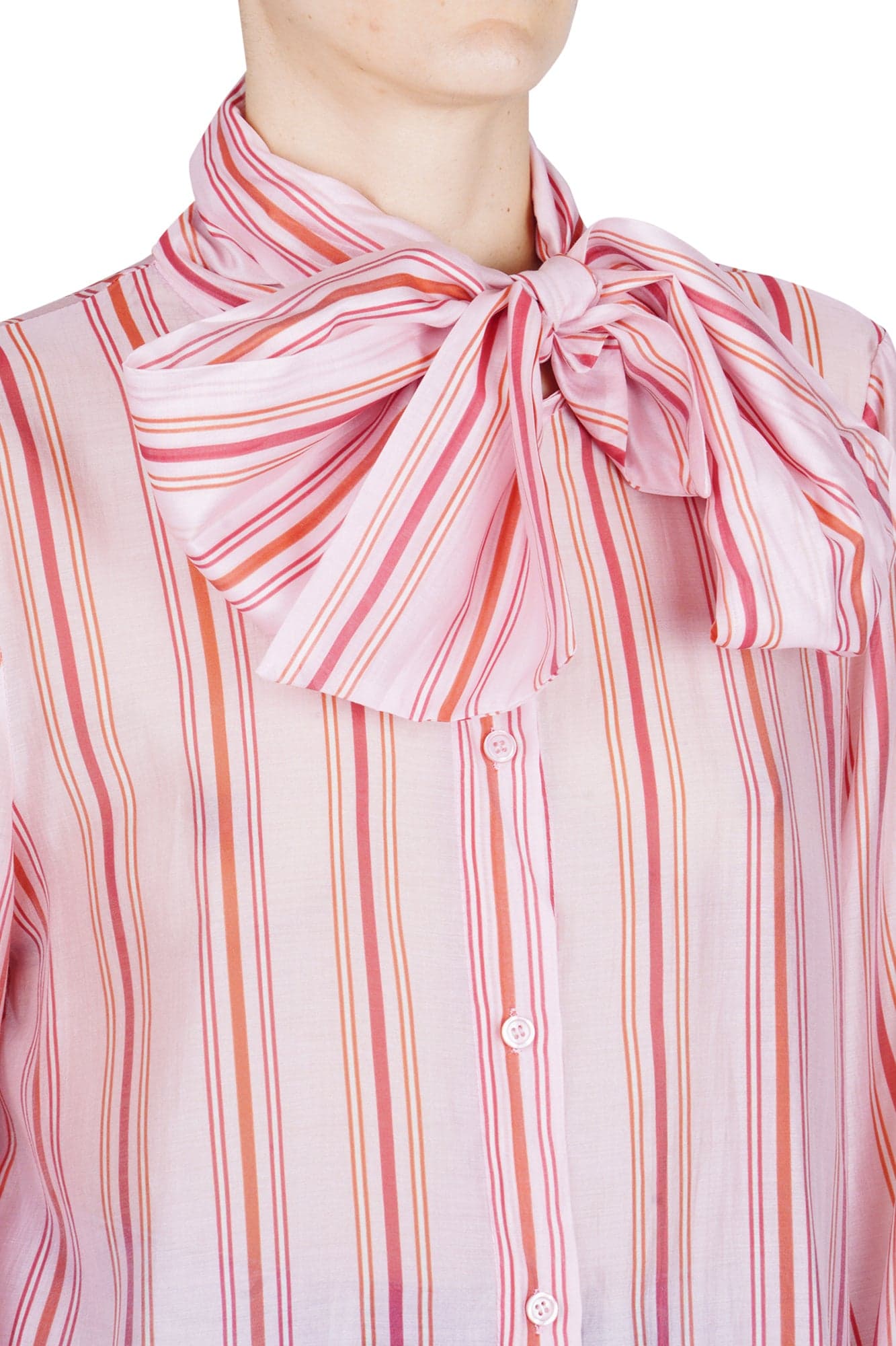 LA FEMME BLANCHE La Femme Blanche - Camicia - 471205 - Fantasia Rosa - 6