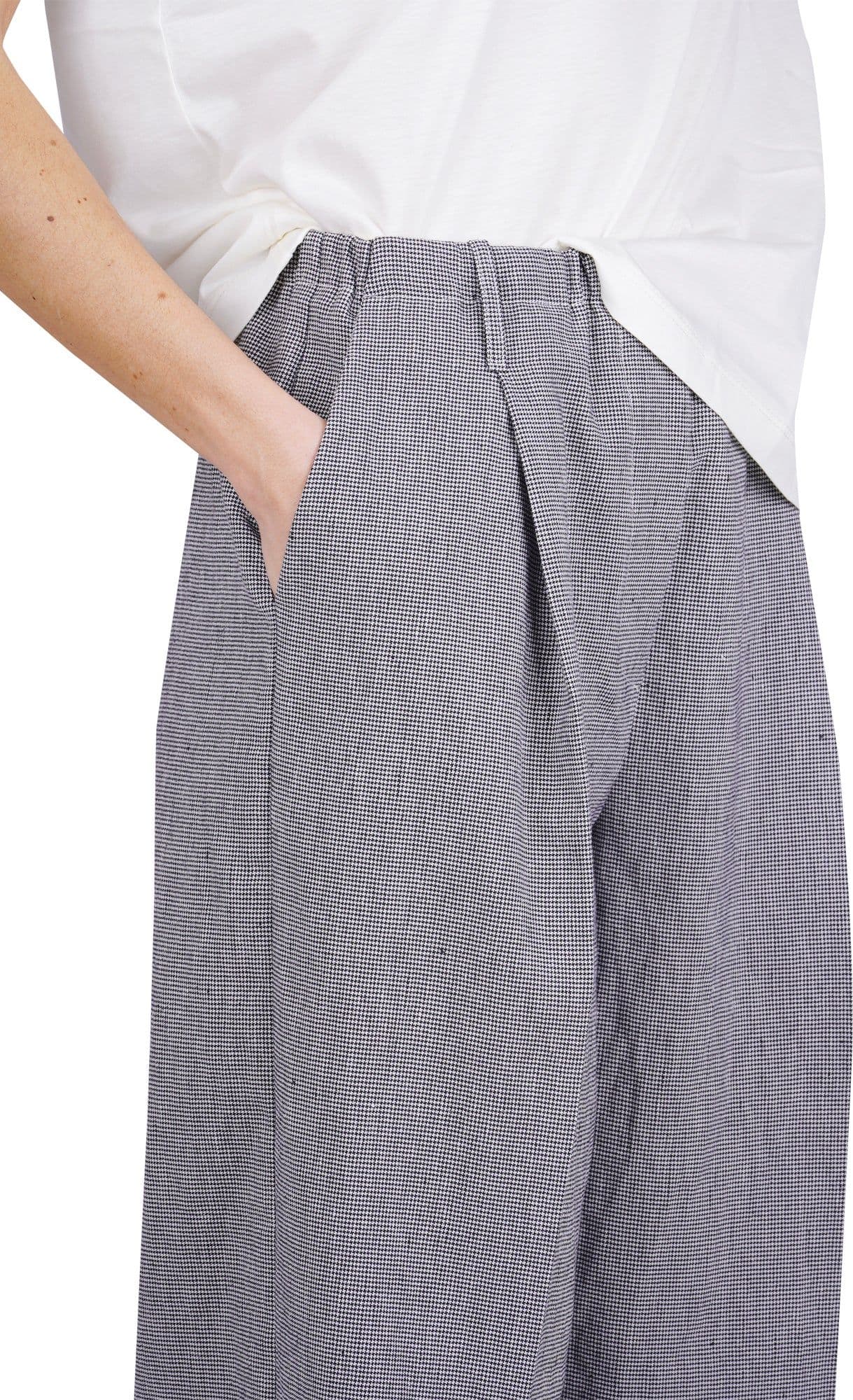 Liviana Conti  - Pantalone - 470807 - Bianco/Nero - 6