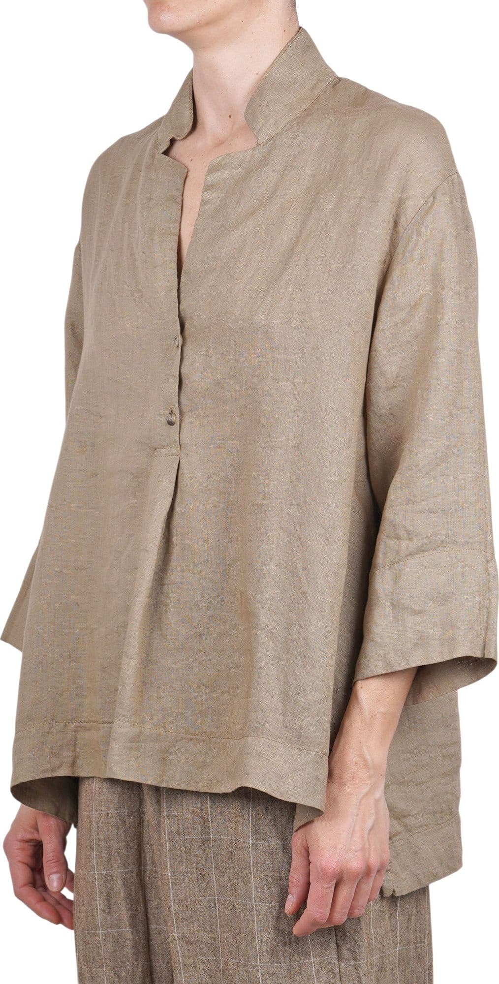 MAMA B Mama B - Camicia - 471402 - Kaki - 4