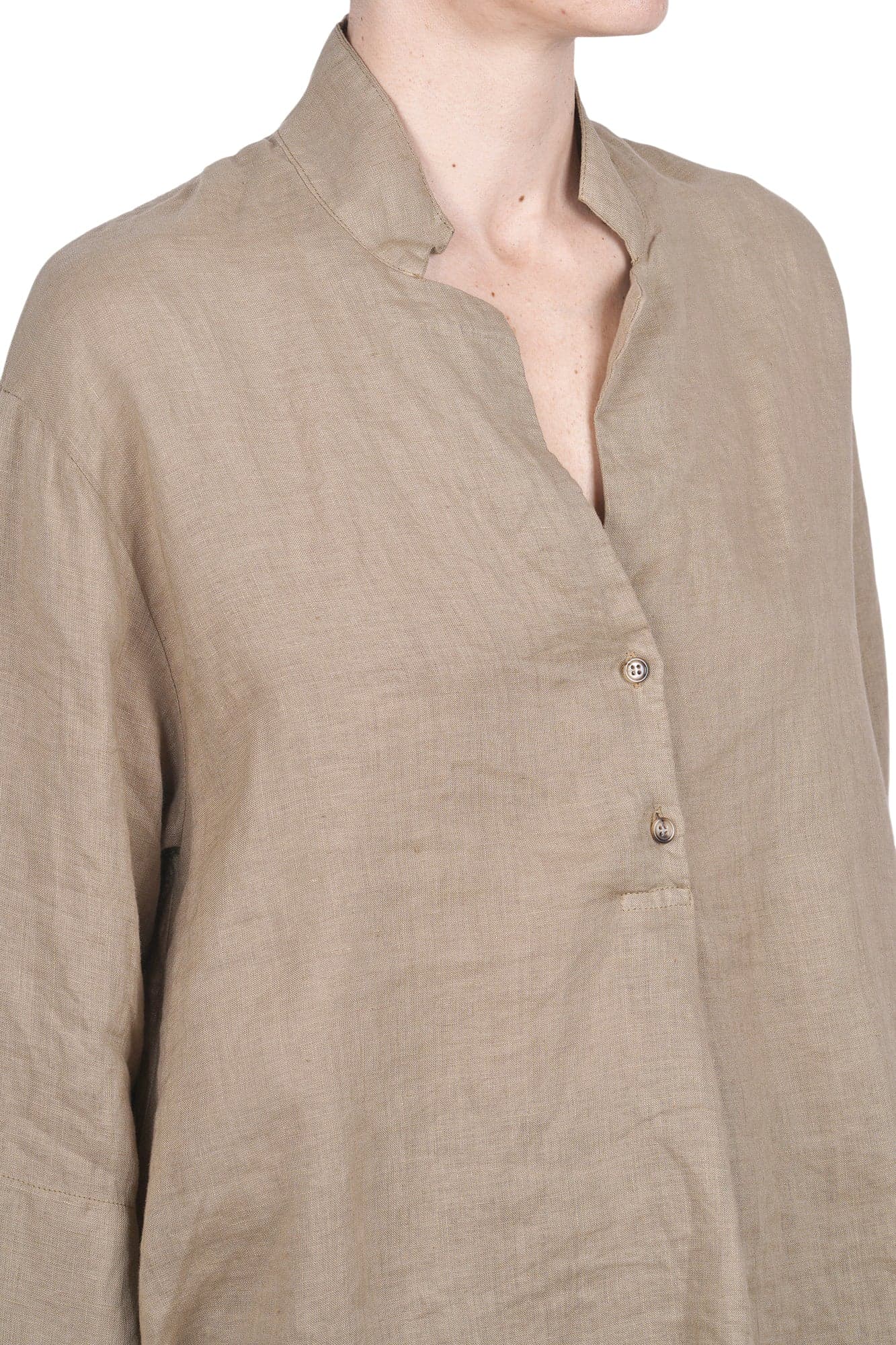 MAMA B Mama B - Camicia - 471402 - Kaki - 6