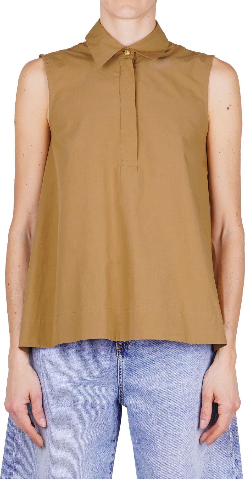 OTTOD'AME Ottod'ame - Top - 470716 - Oliva - 3