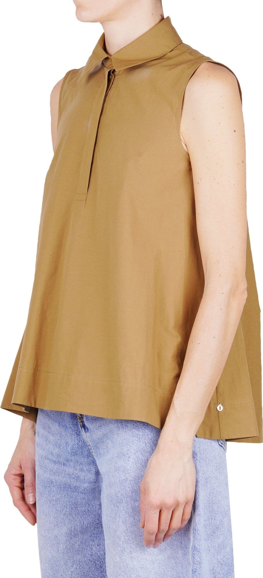 OTTOD'AME Ottod'ame - Top - 470716 - Oliva - 4