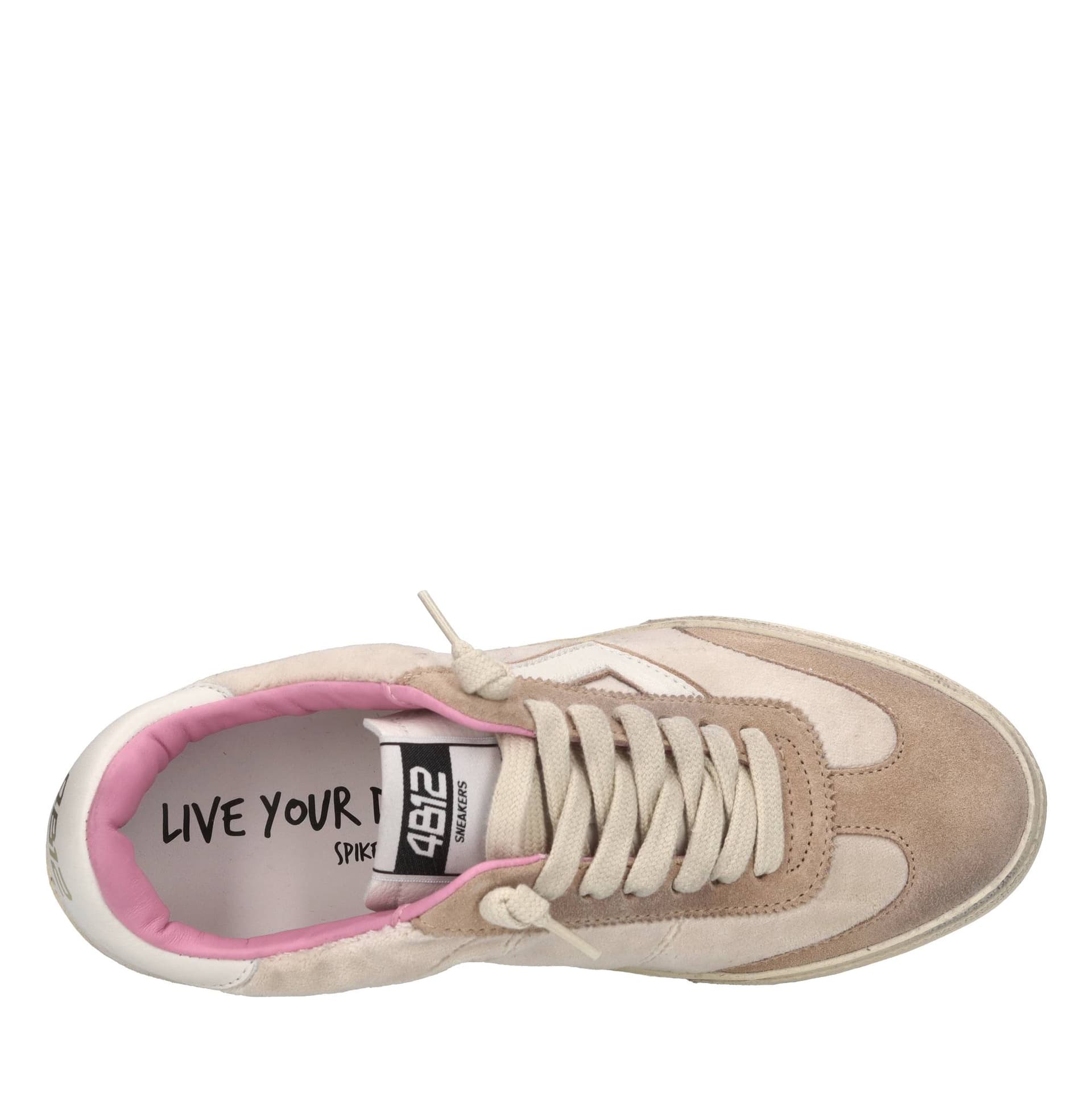 4B12  Sneakers Rosa - 5