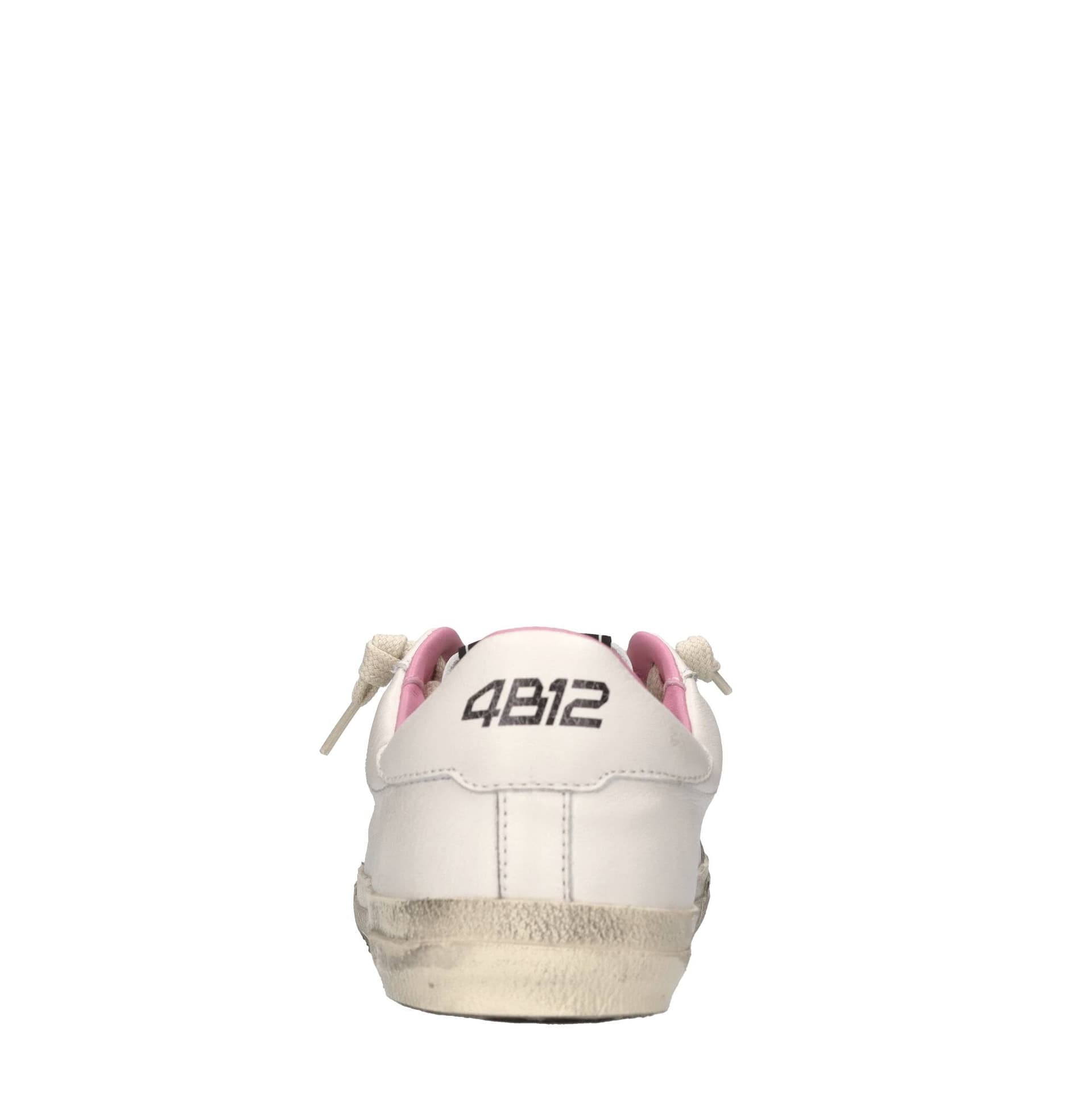 4B12  Sneakers Bianco - 2