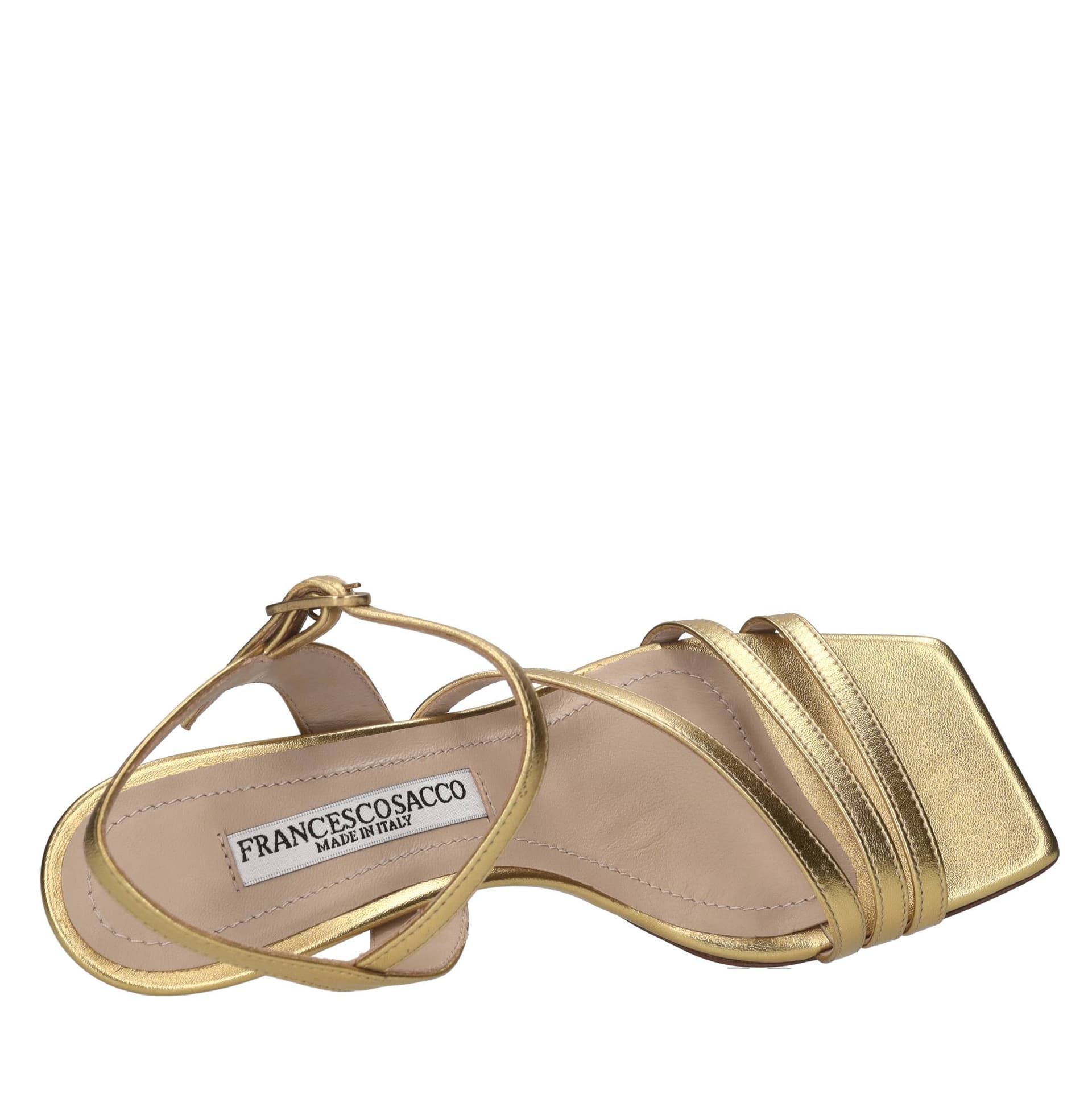 FRANCESCO SACCO  Sandali Oro - 5