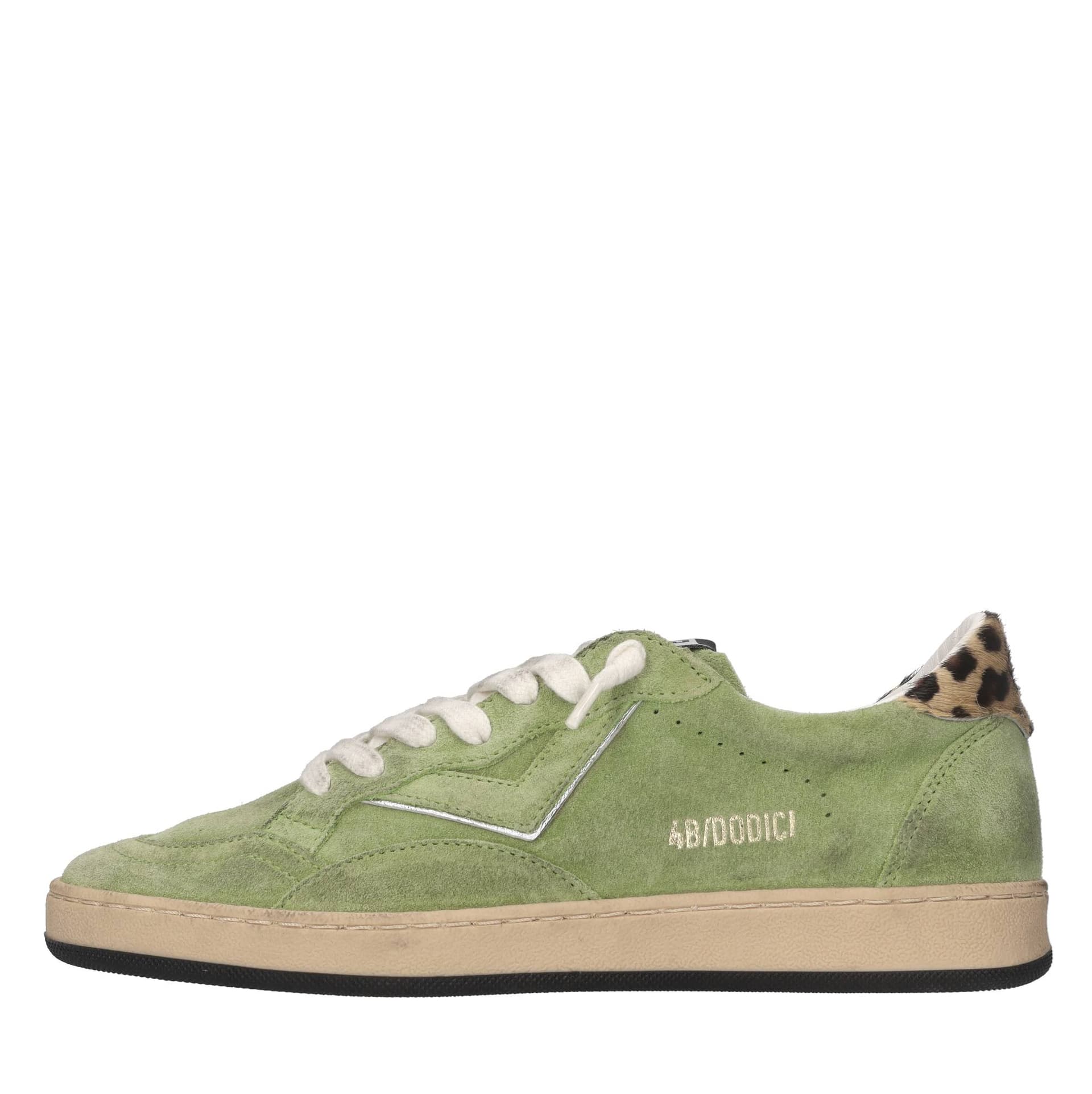 4B12  Sneakers Verde - 6
