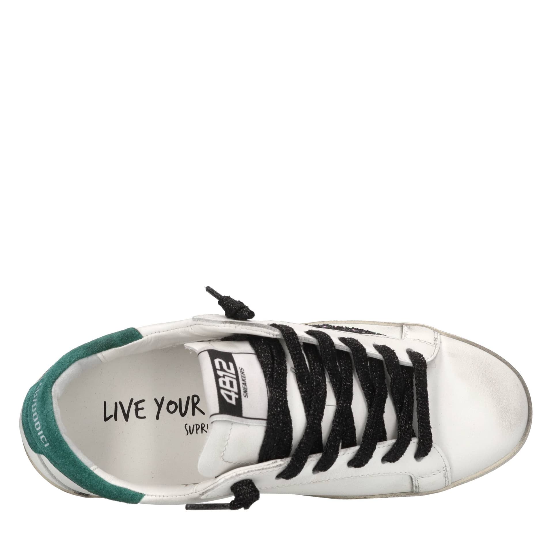 4B12  Sneakers Bianco - 5