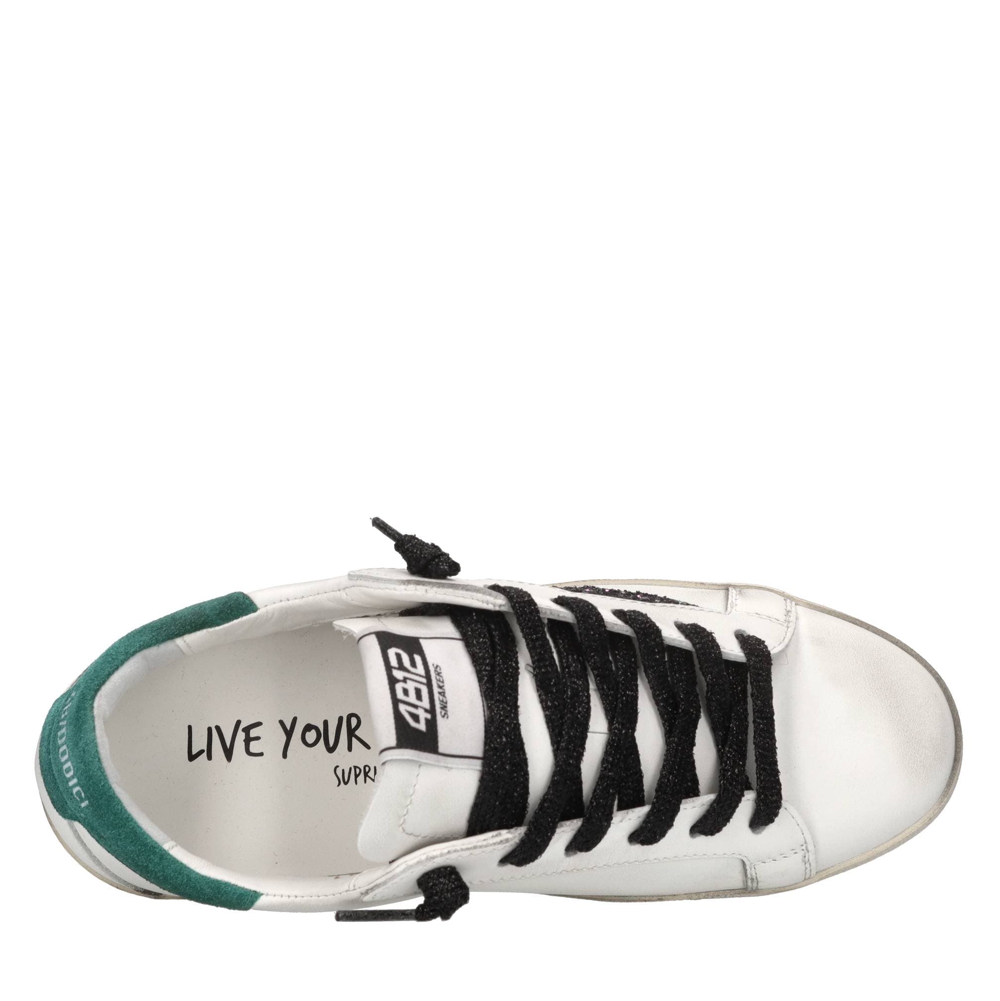4B12  Sneakers Bianco - 5