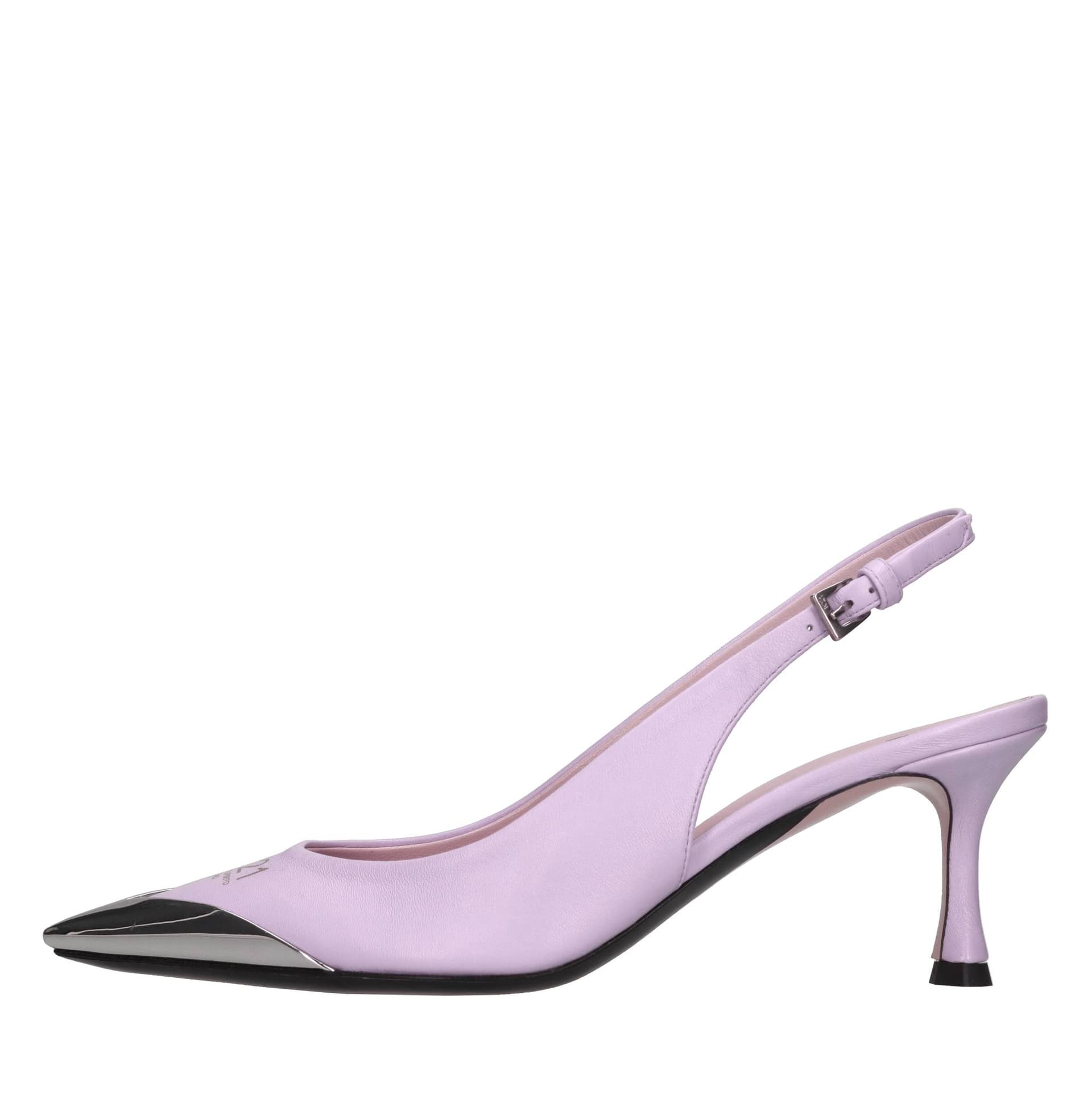 N°21  Scarpe con Tacco Lilla - 6