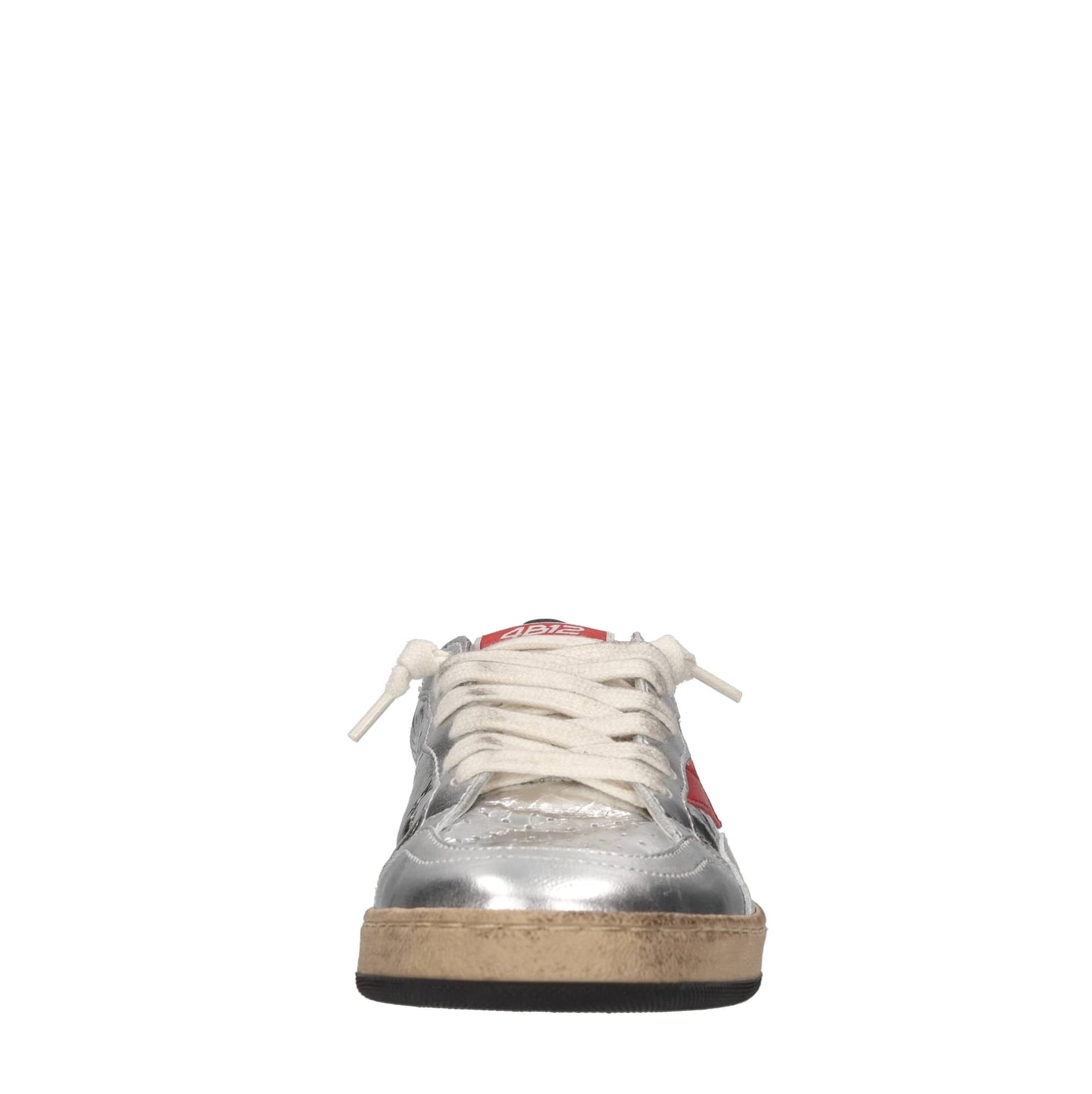 4B12  Sneakers Argento - 4