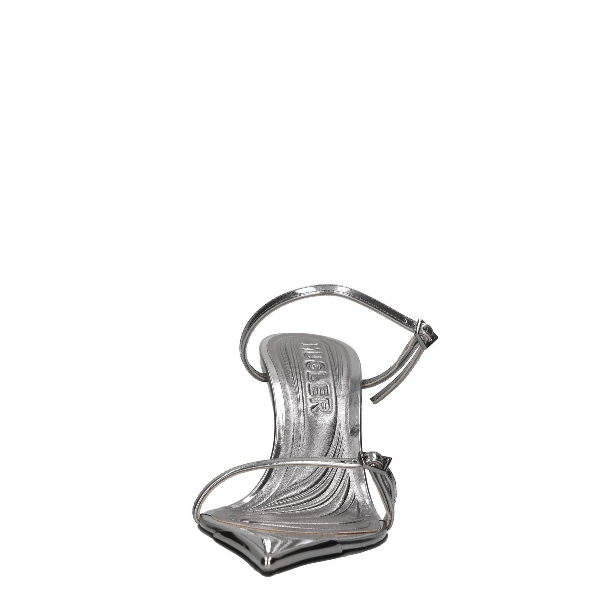 MUGLER  Sandali Argento - 4