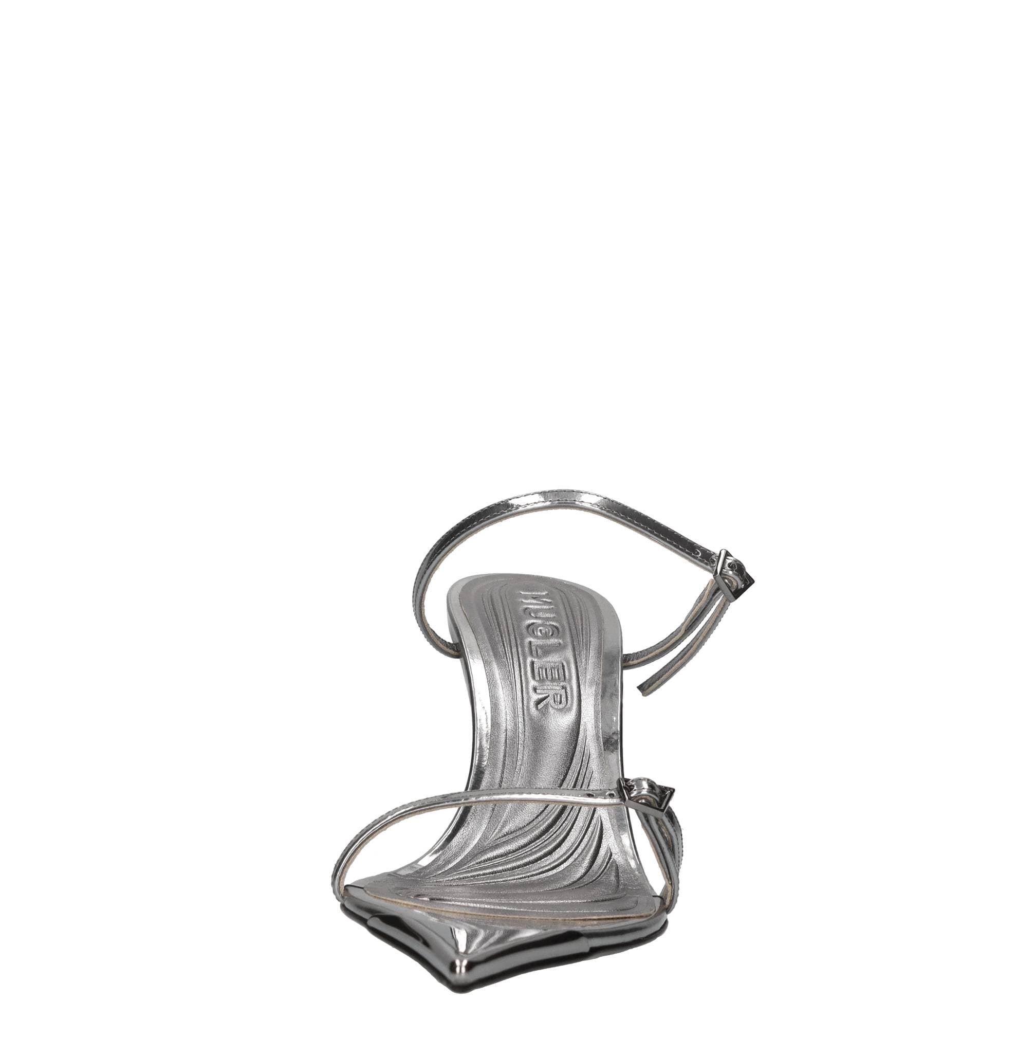 MUGLER  Sandali Argento - 4
