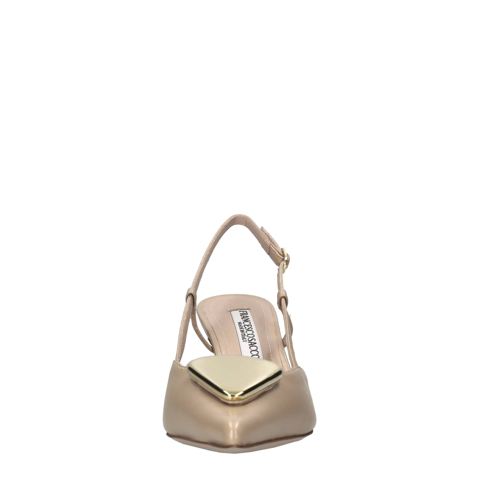 FRANCESCO SACCO  Scarpe con Tacco Beige - 4