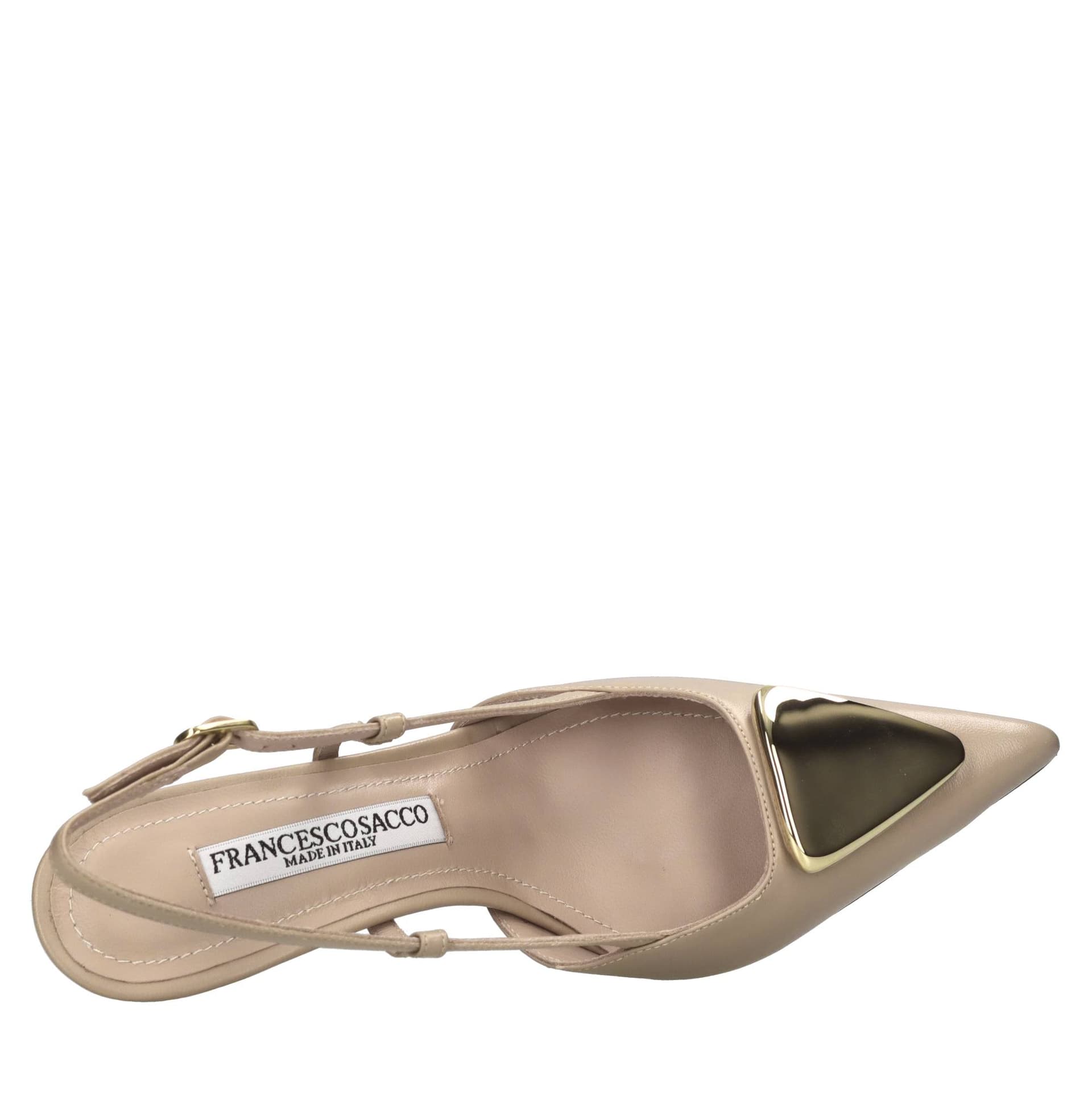 FRANCESCO SACCO  Scarpe con Tacco Beige - 5