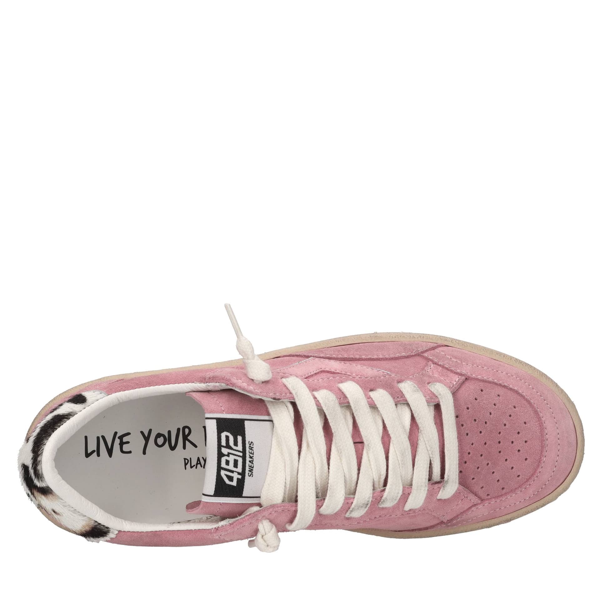4B12  Sneakers Rosa - 5