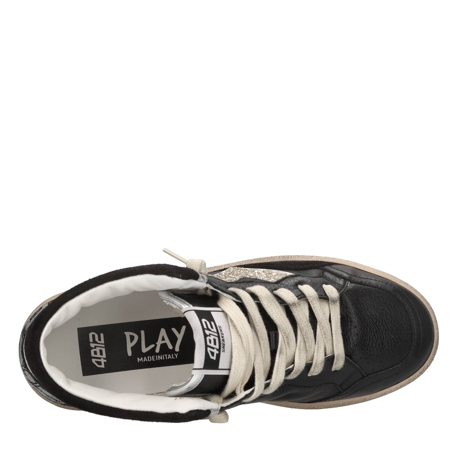 4B12  Sneakers Nero - 5