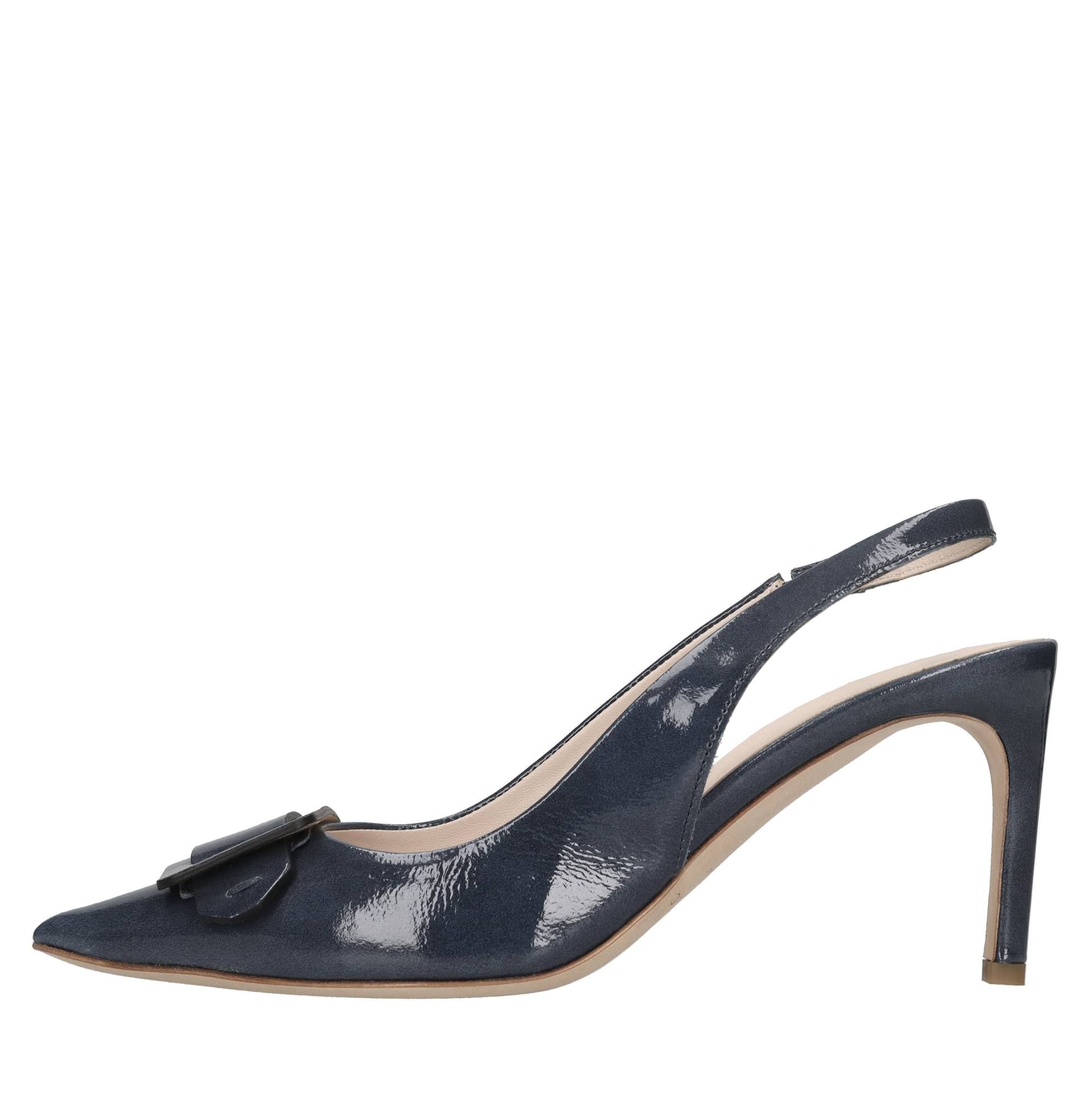 DEL CARLO  Scarpe con Tacco Blu - 6