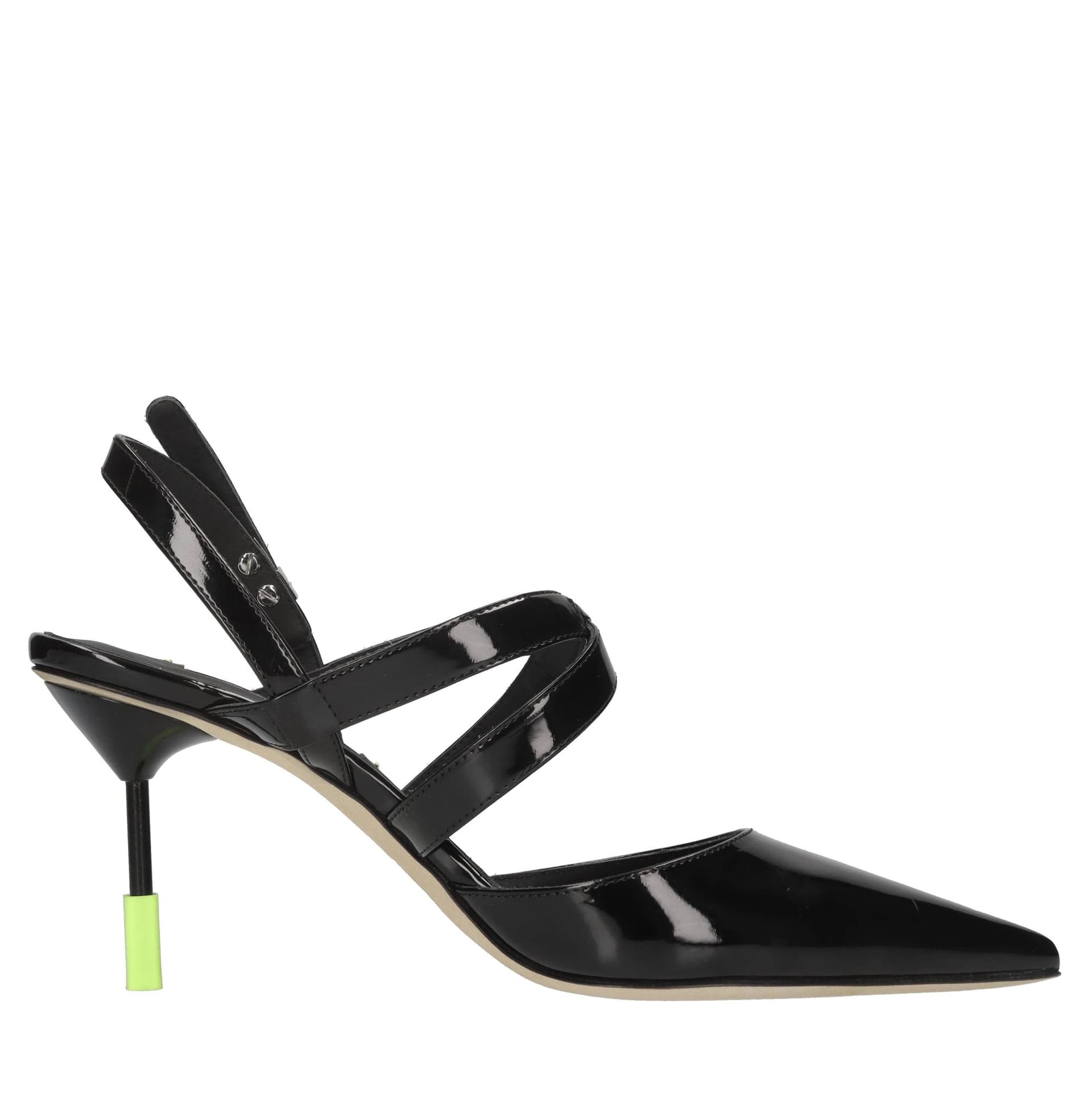 MSGM  Scarpe con Tacco Nero - 3