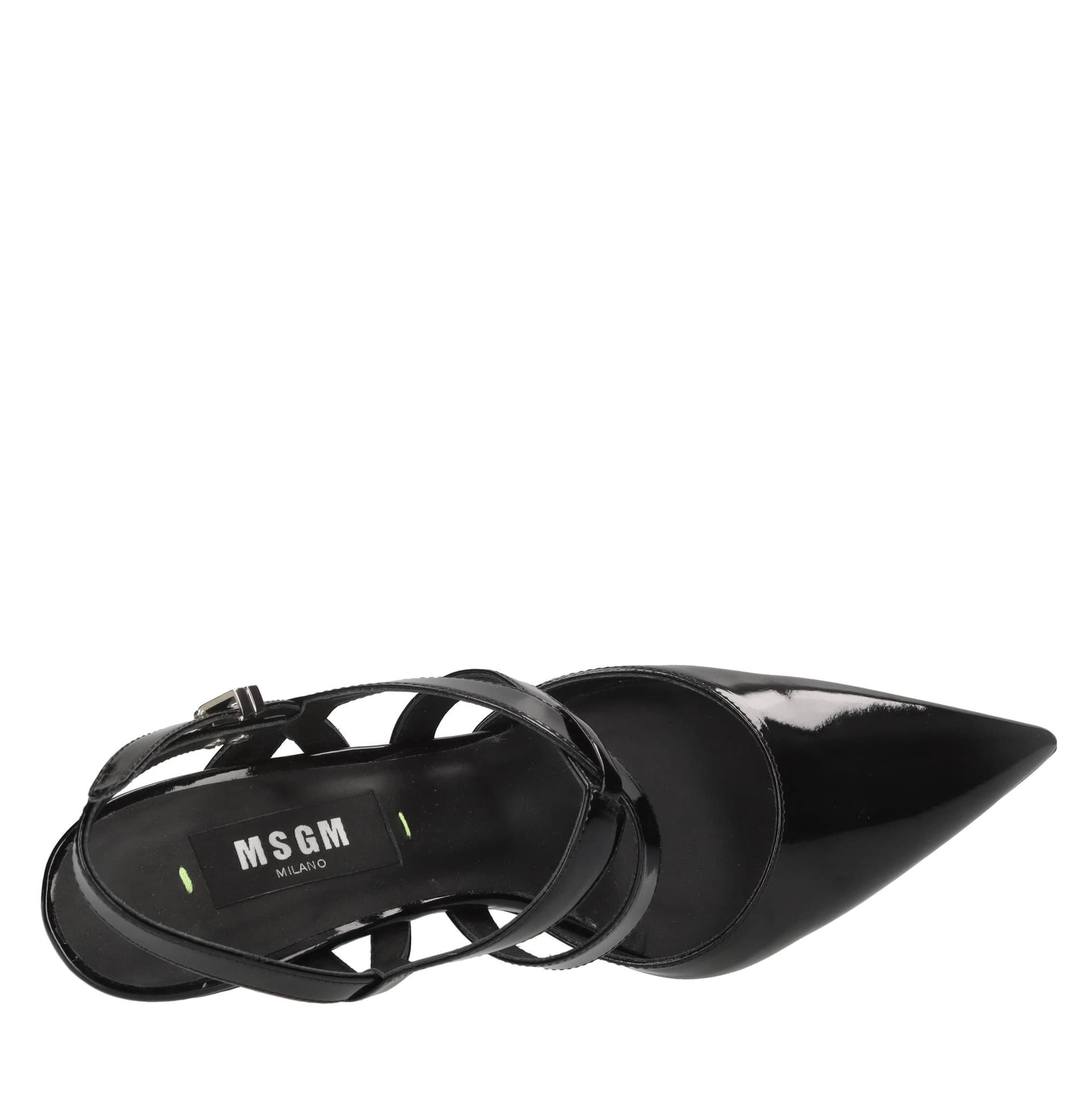 MSGM  Scarpe con Tacco Nero - 5