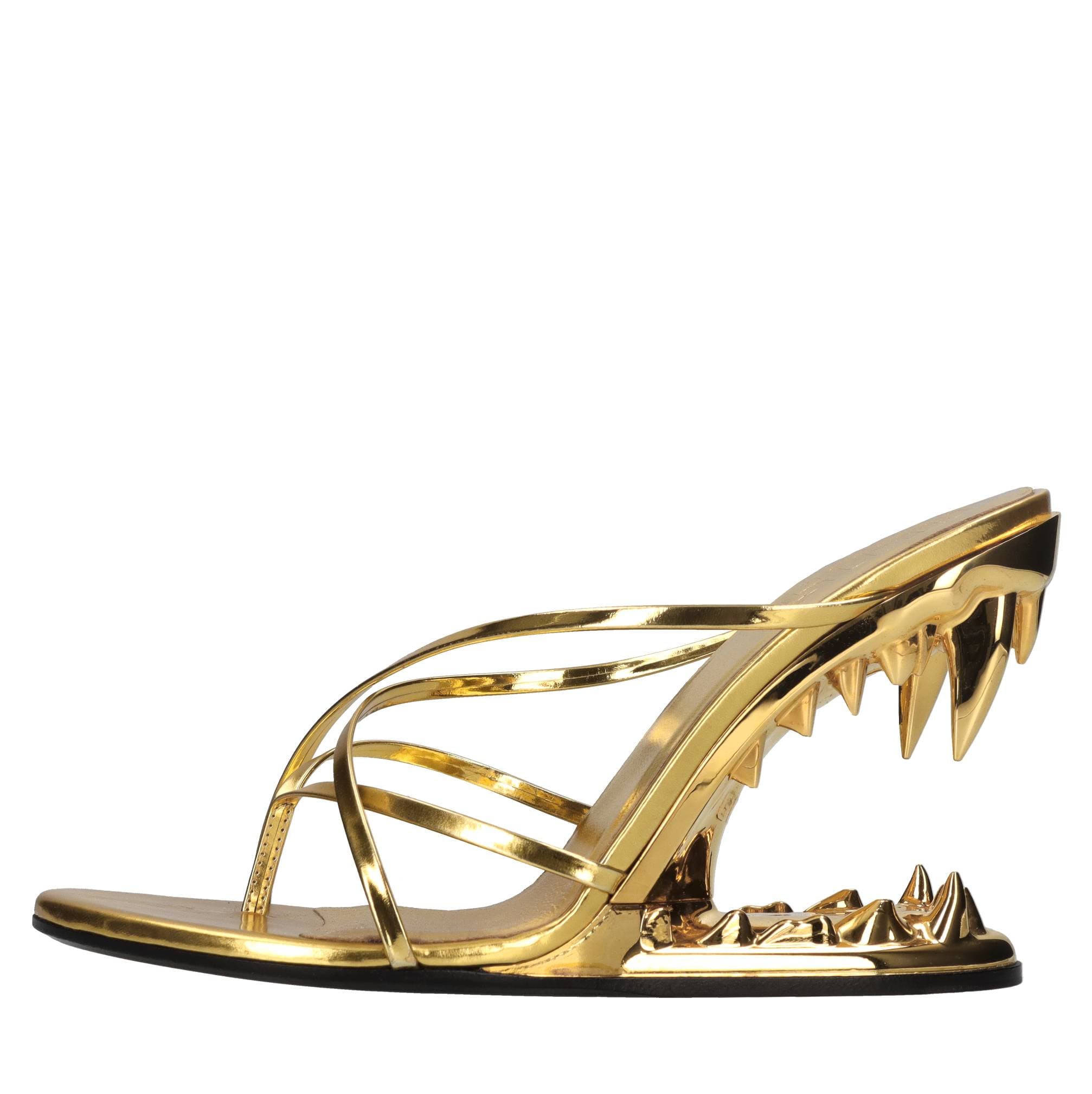 GCDS  Sandali Oro