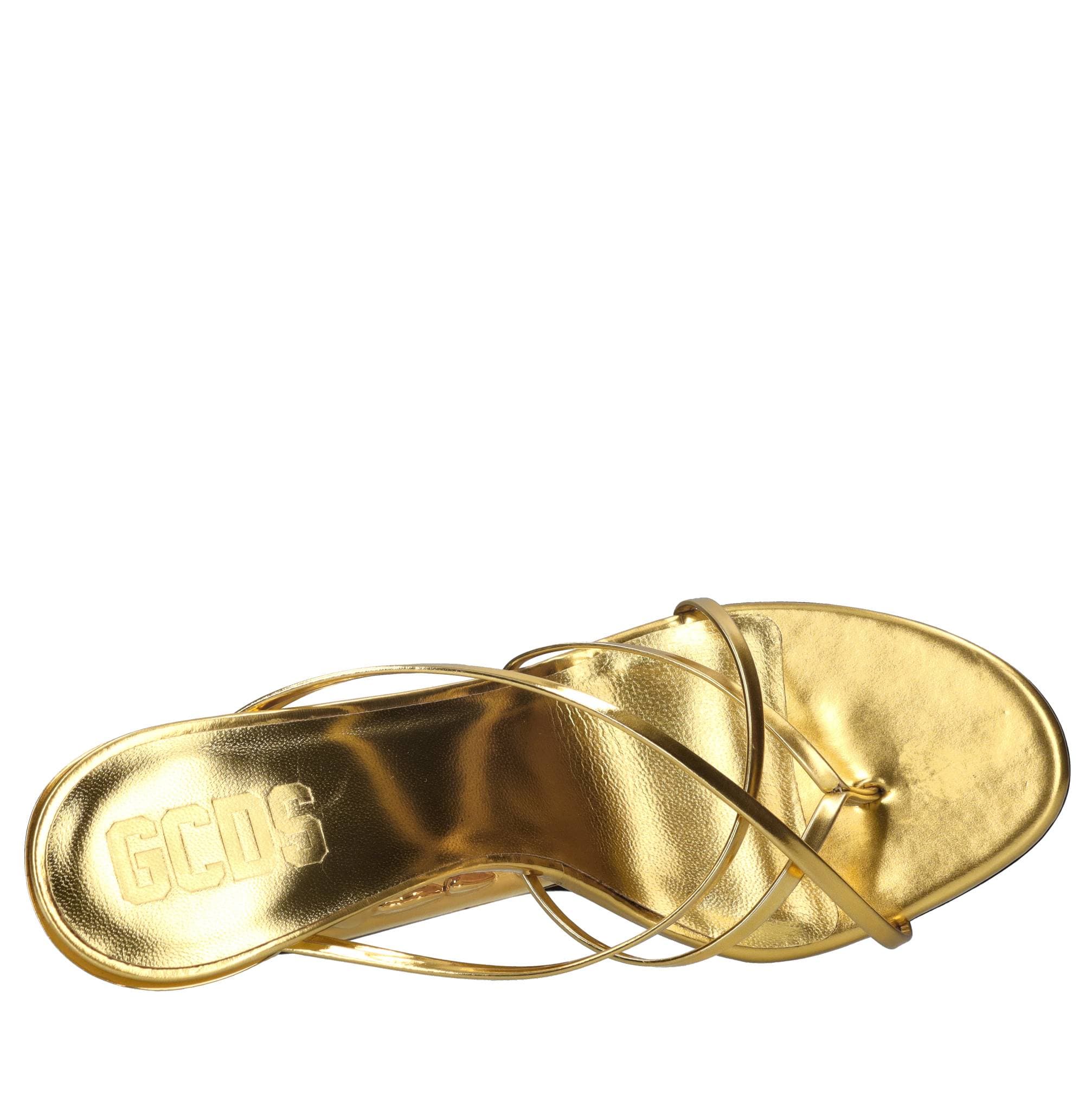 GCDS  Sandali Oro - 5