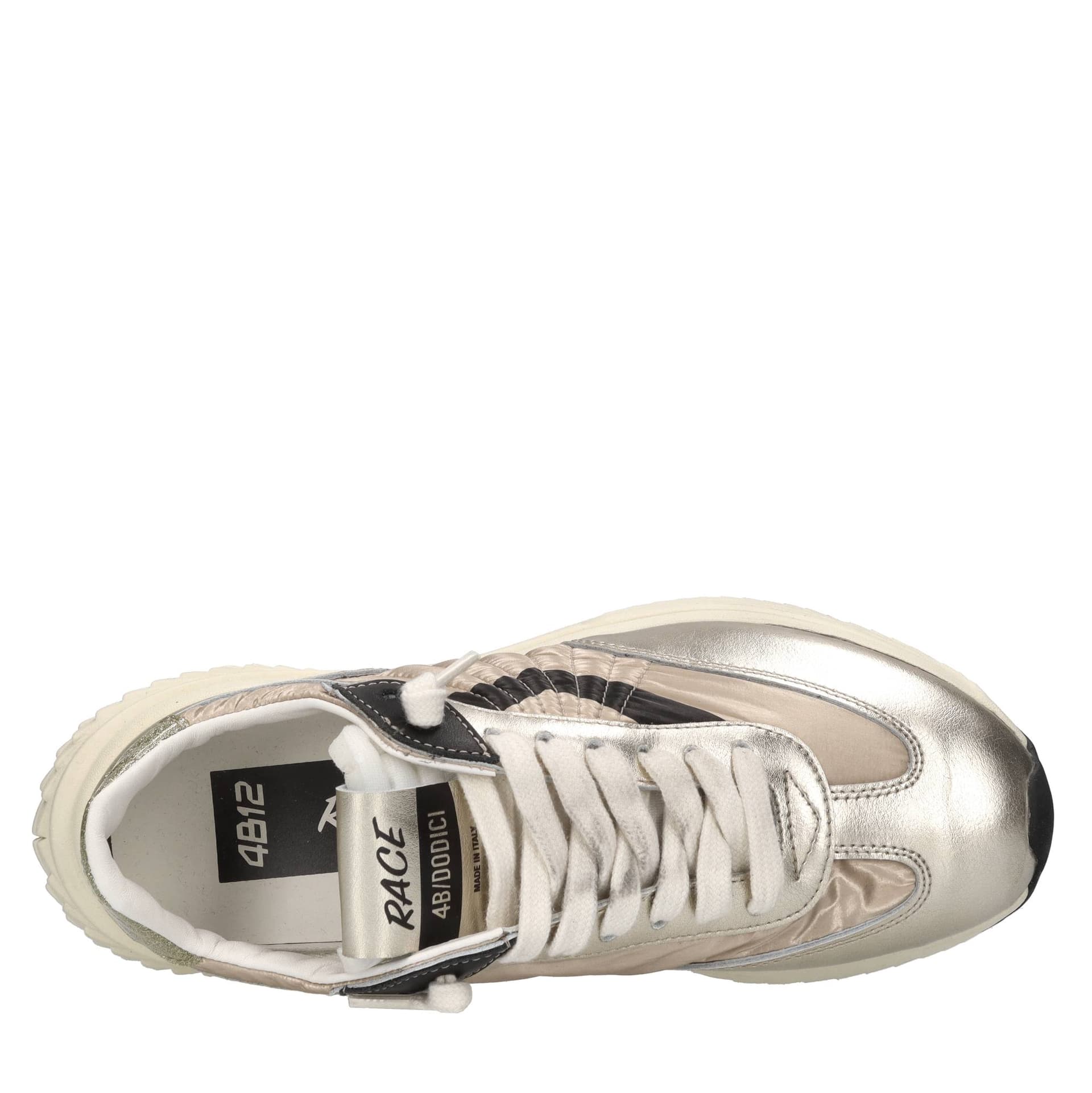 4B12  Sneakers Platino - 5