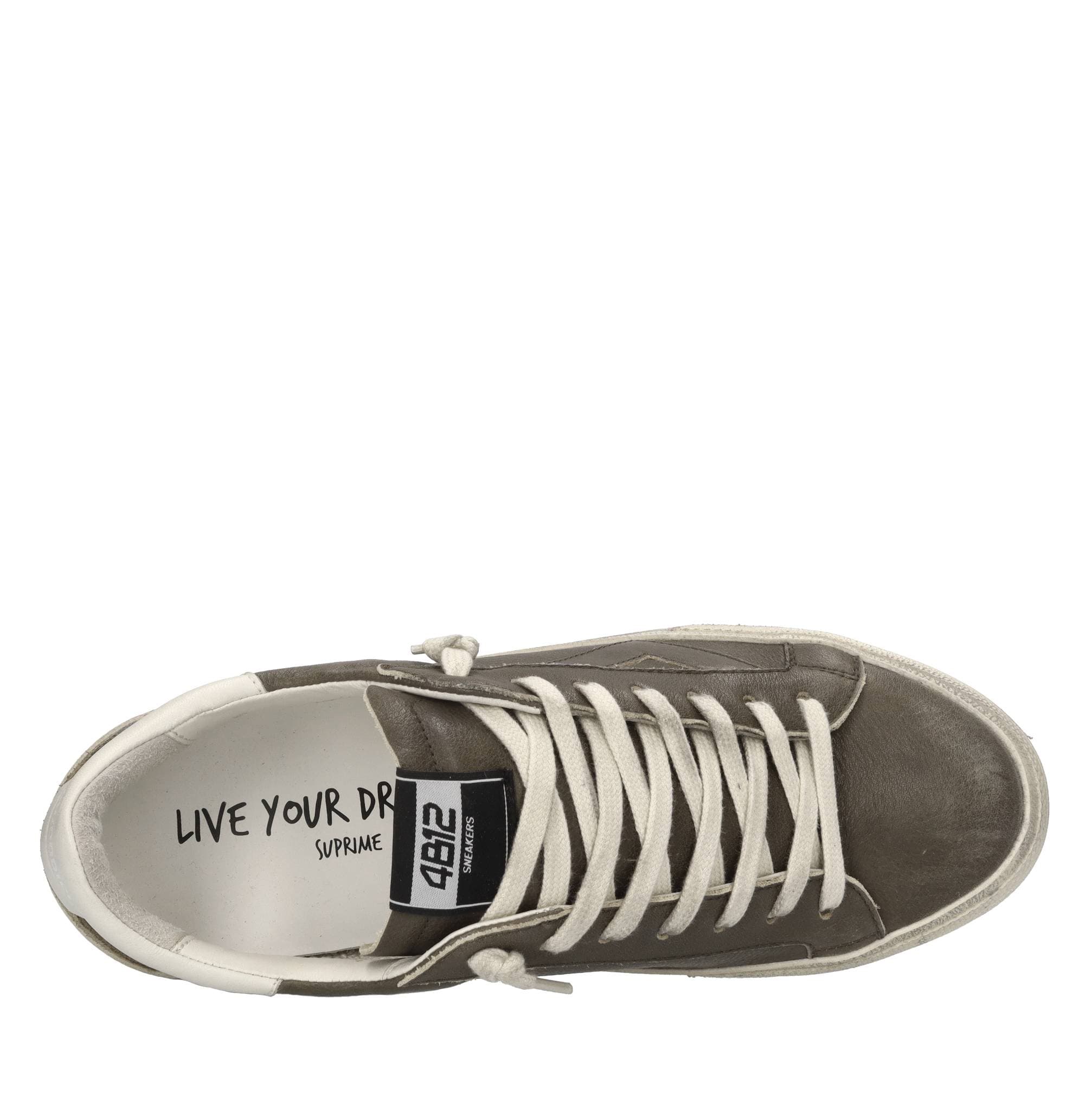 4B12  Sneakers Verde - 5