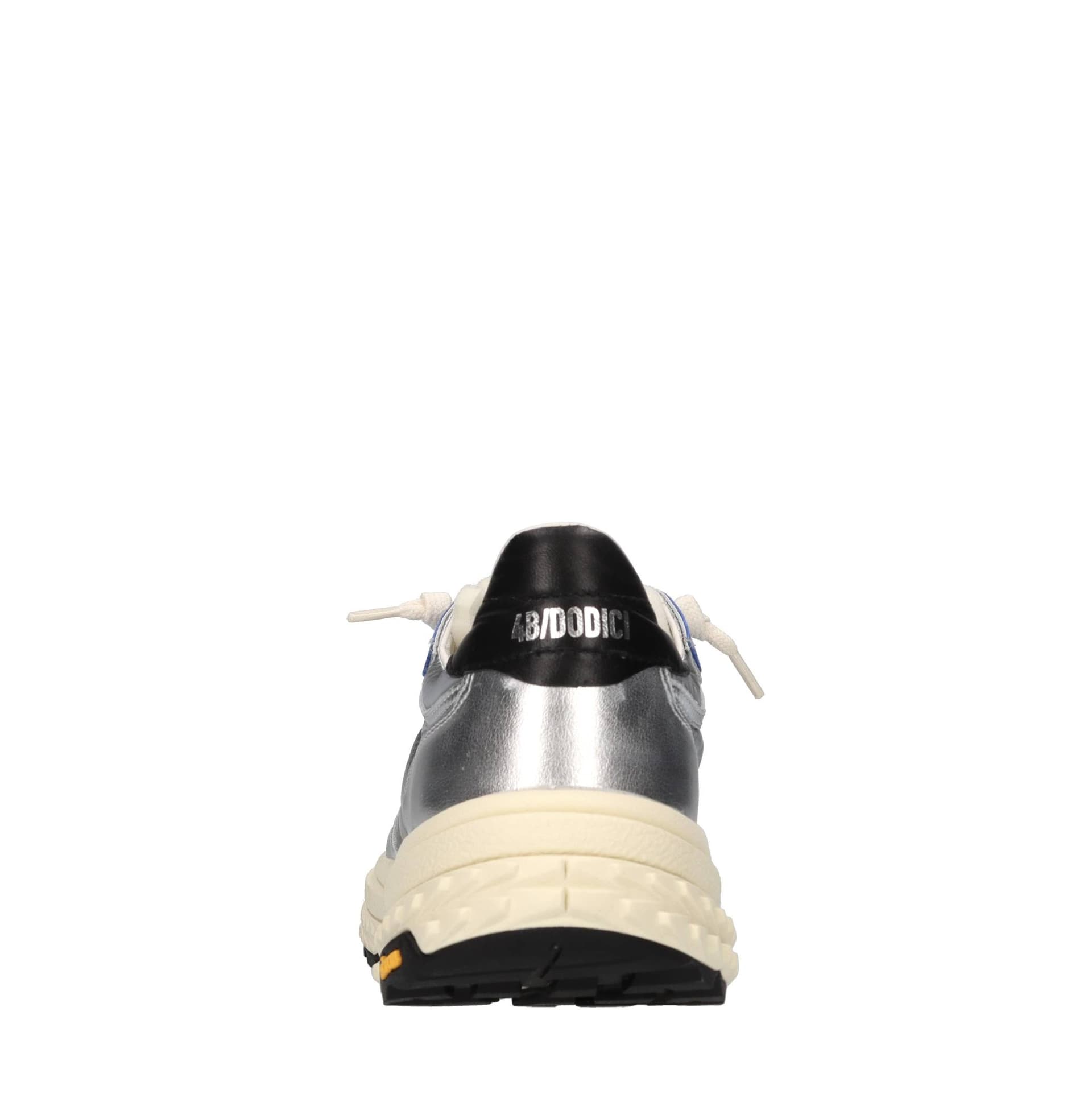 4B12  Sneakers Argento - 2