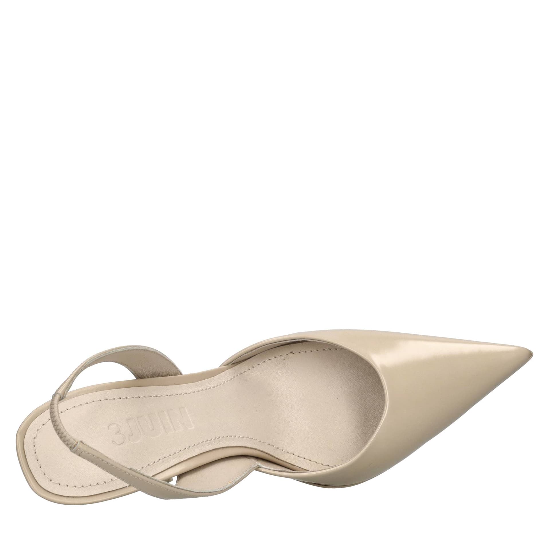 3JUIN  Scarpe con Tacco Beige - 5