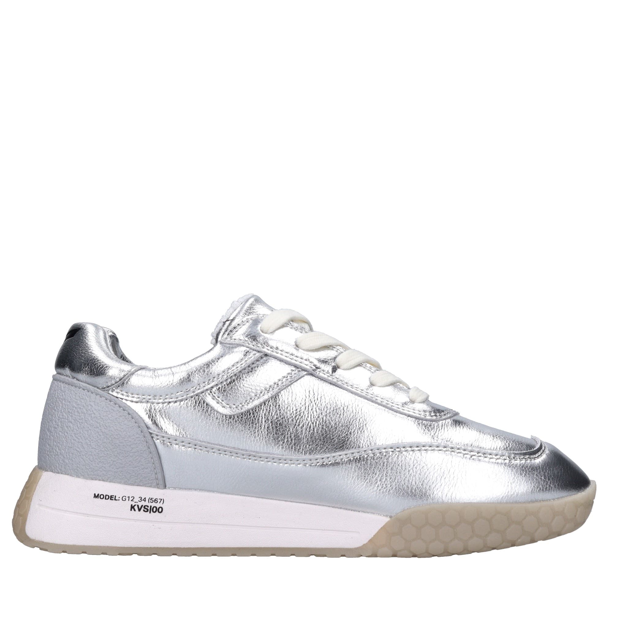 KEH NOO  Sneakers Argento - 3