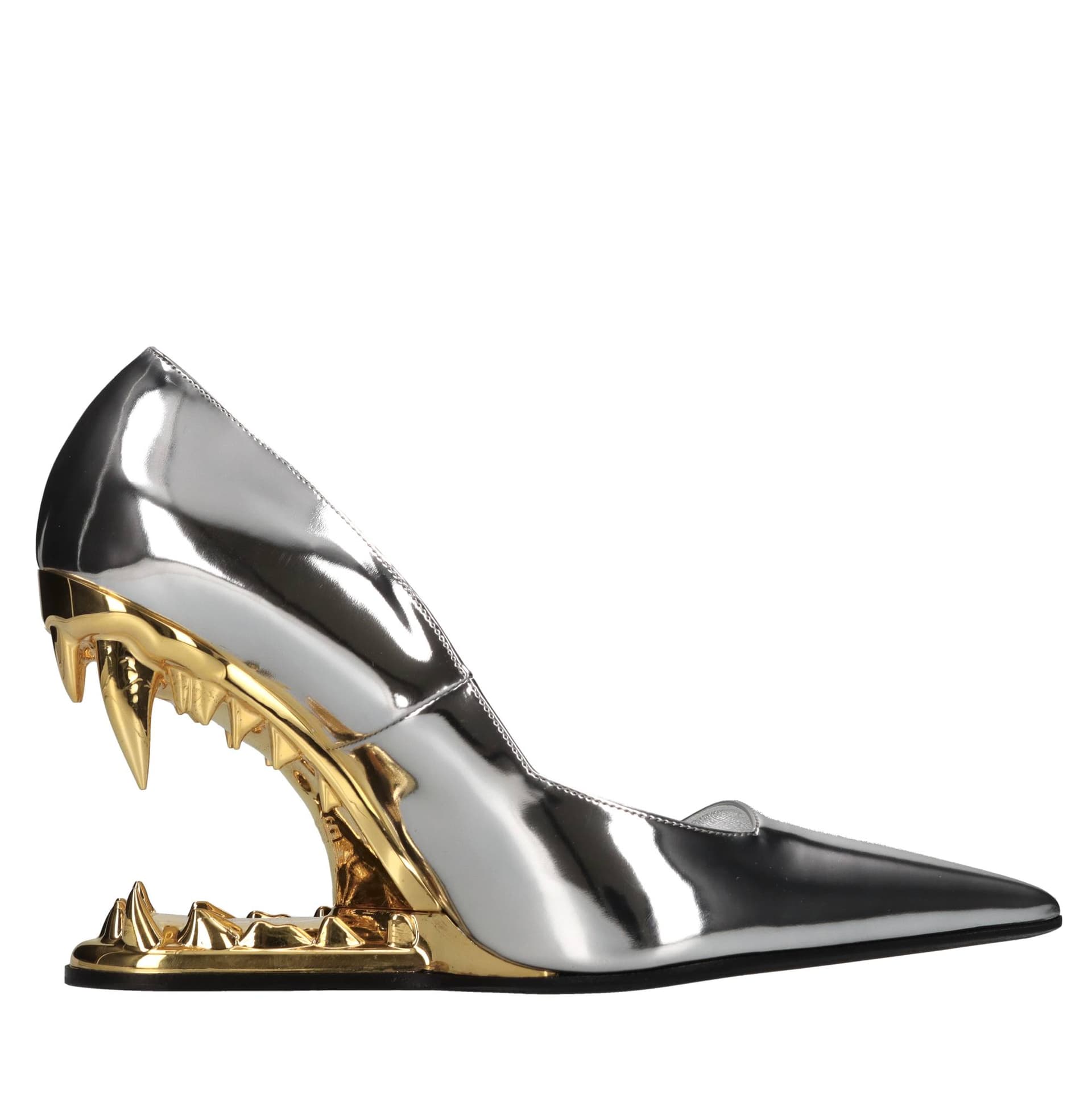 GCDS  Scarpe con Tacco Argento - 3