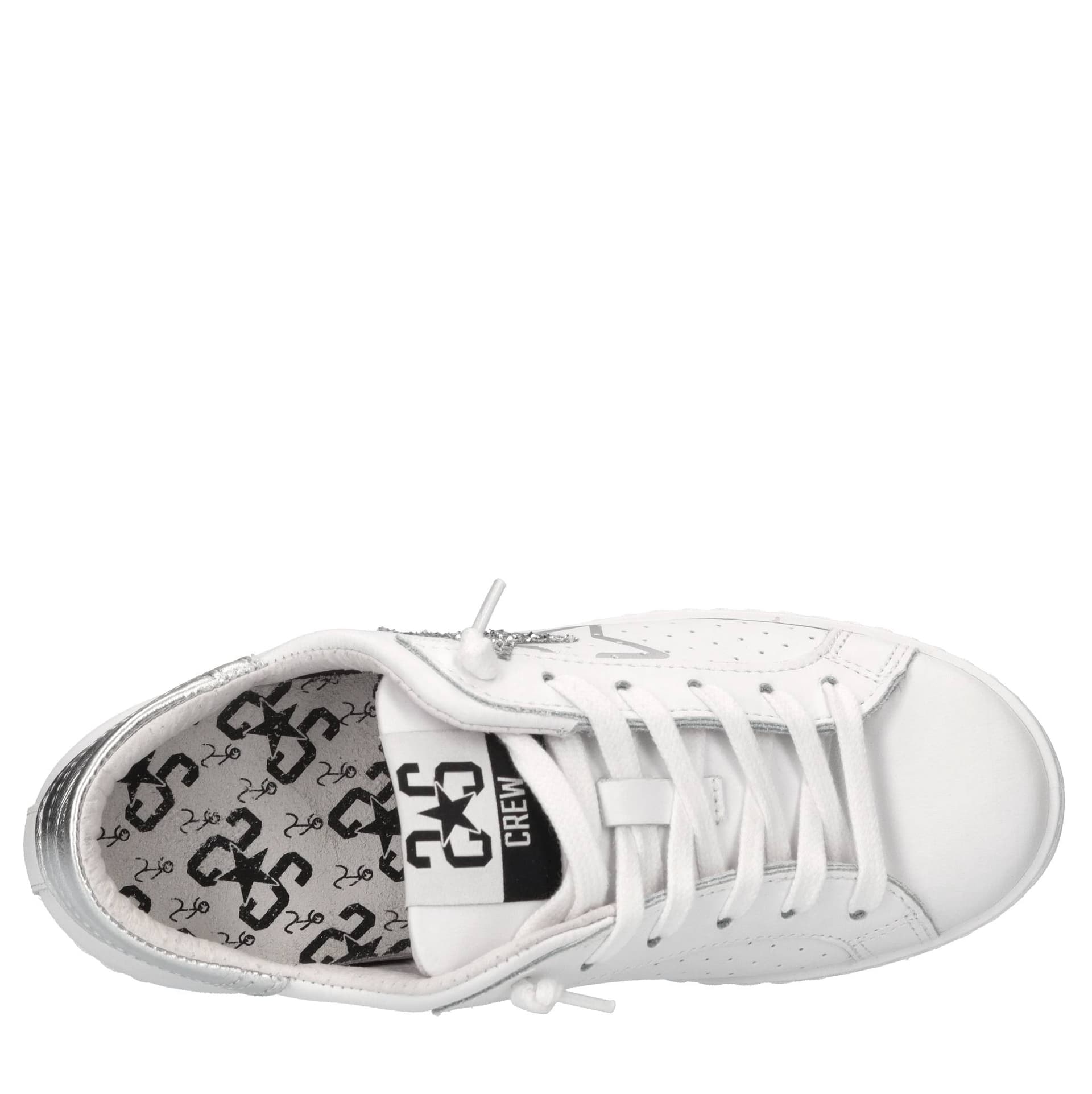 TWO STARS  Sneakers Bianco - 5