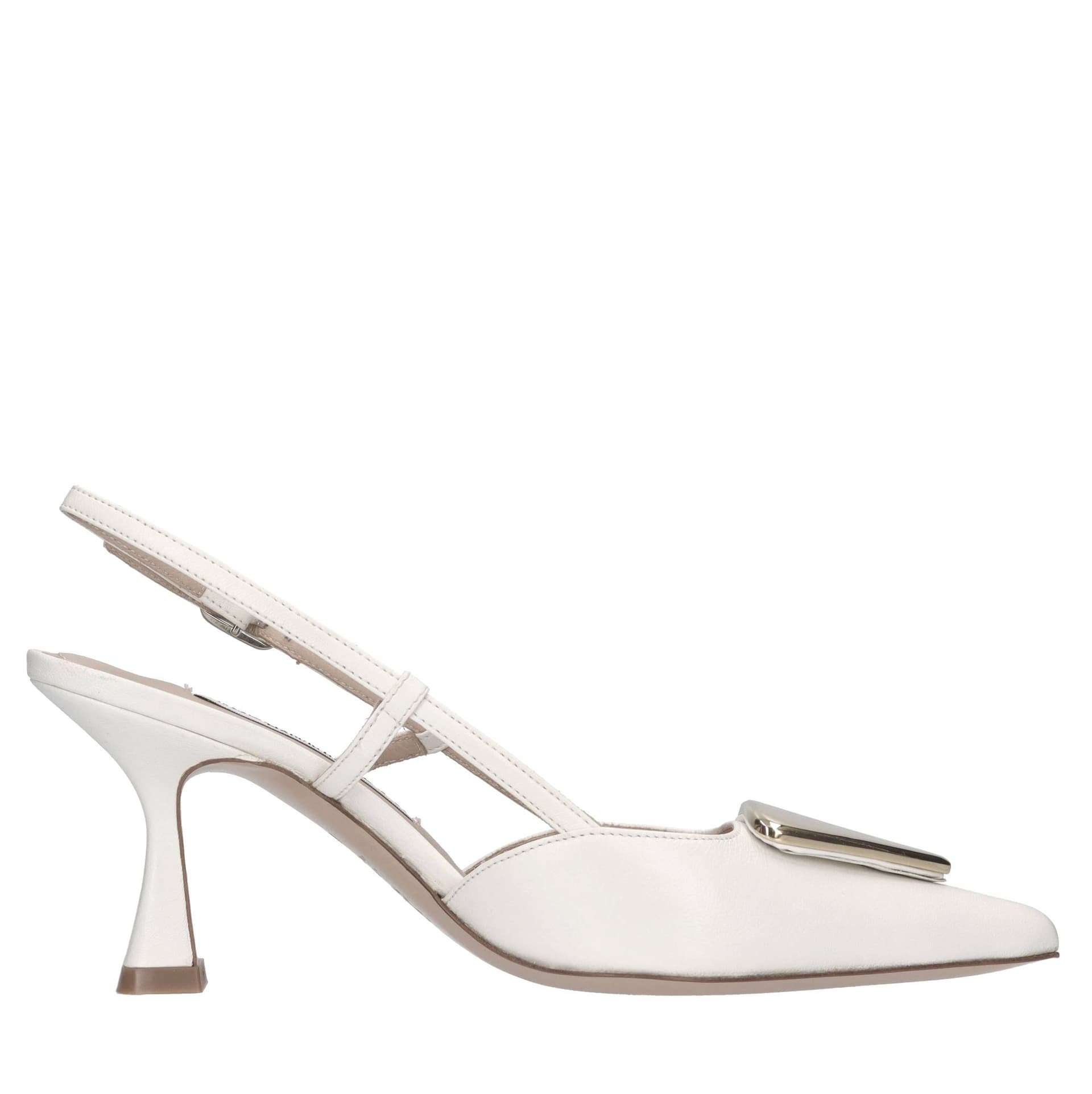 FRANCESCO SACCO  Scarpe con Tacco Bianco - 3