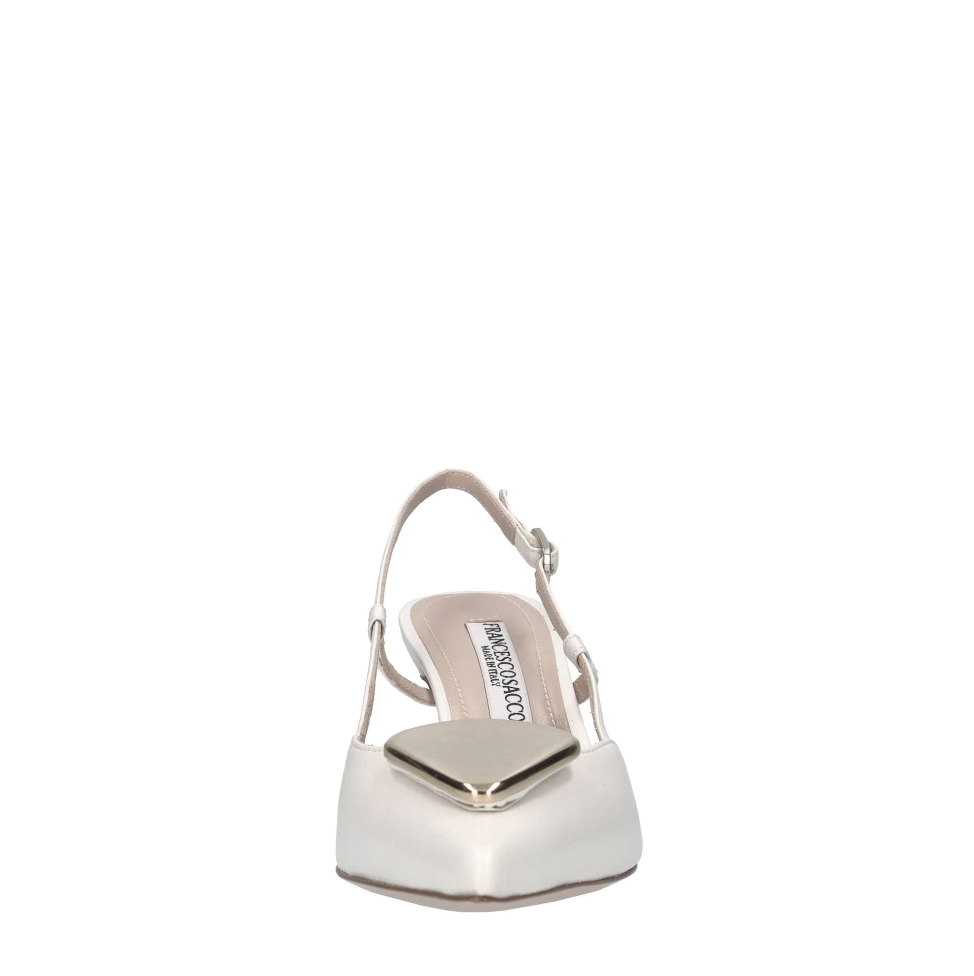 FRANCESCO SACCO  Scarpe con Tacco Bianco - 4