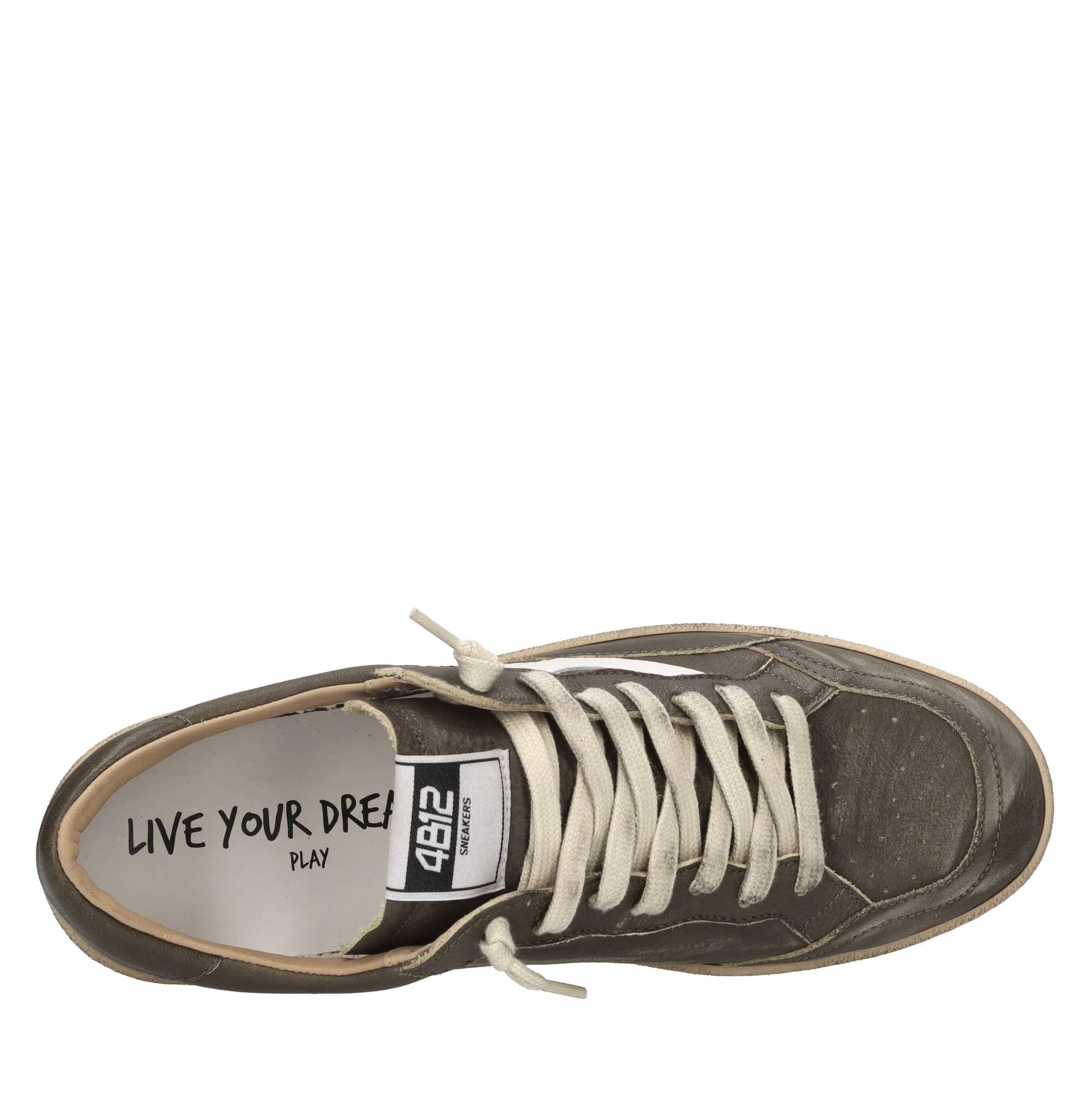 4B12  Sneakers Verde - 5