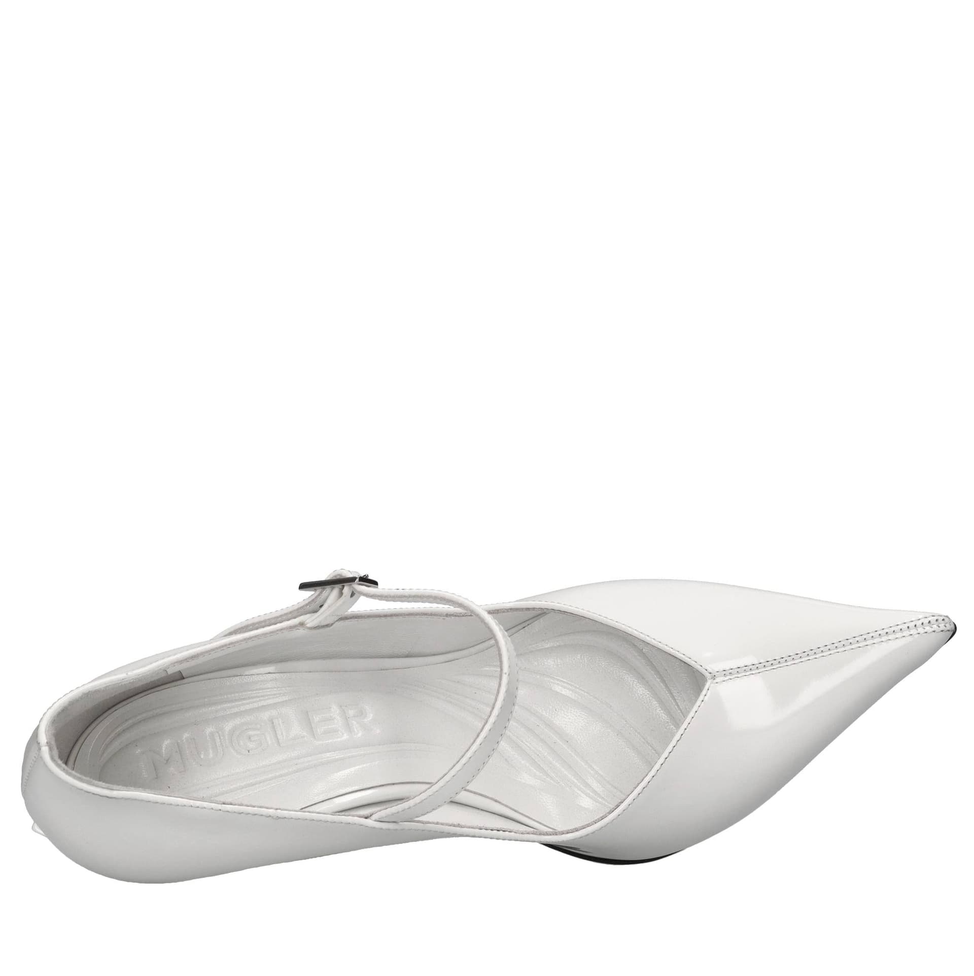 MUGLER  Scarpe con Tacco Bianco - 5
