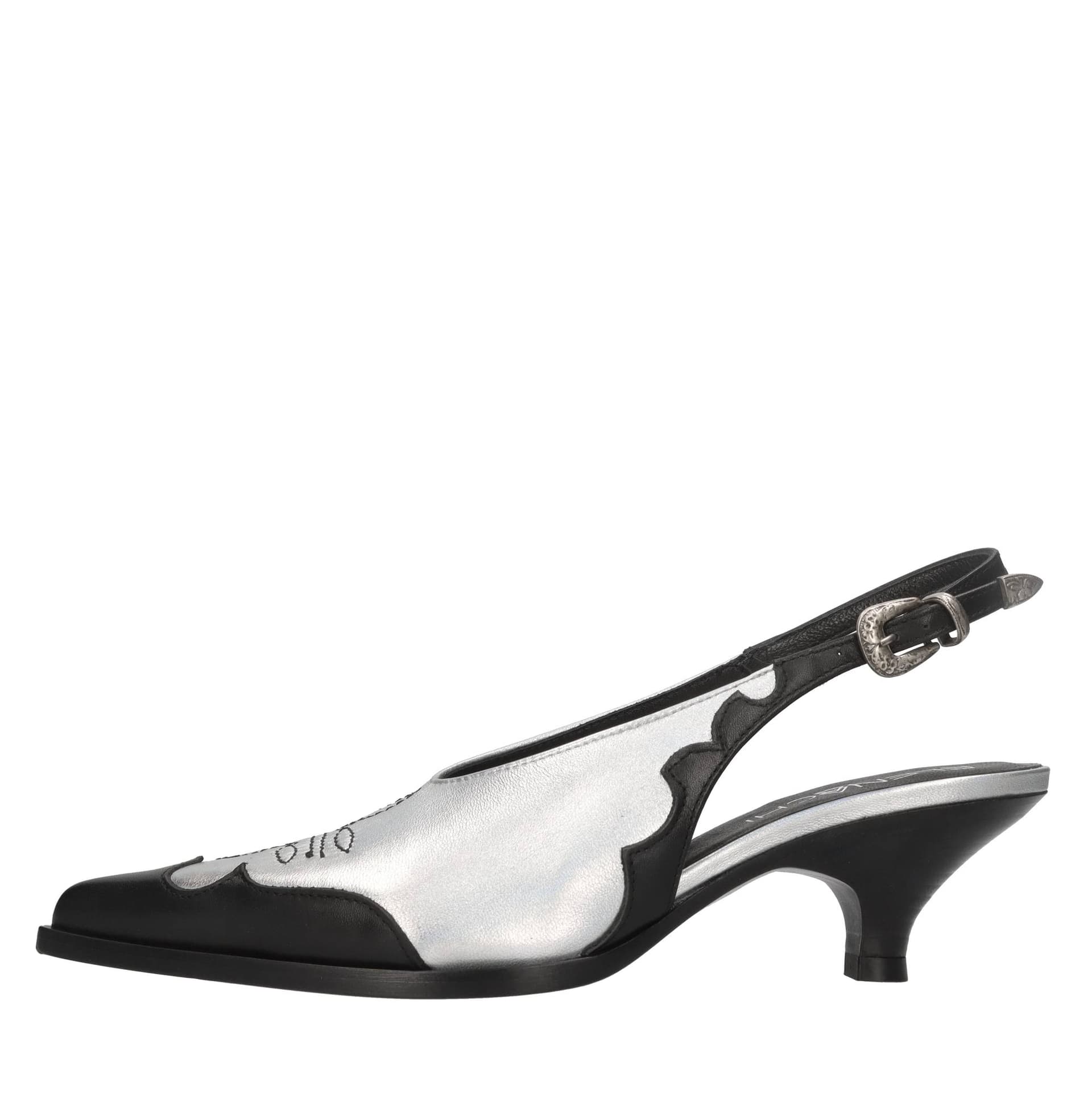 Elena Iachi  Scarpe con Tacco Argento - 6