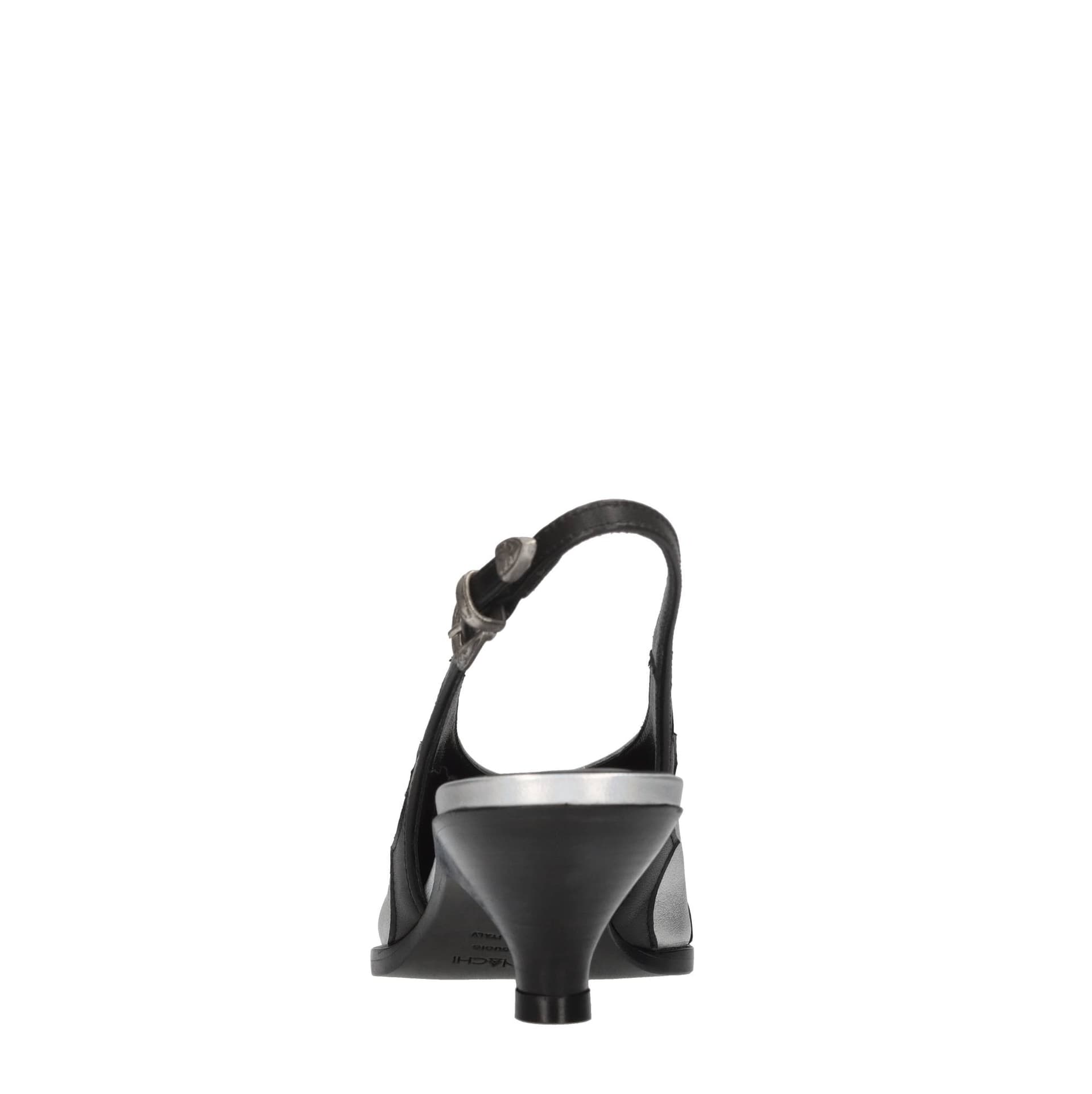 Elena Iachi  Scarpe con Tacco Argento - 2
