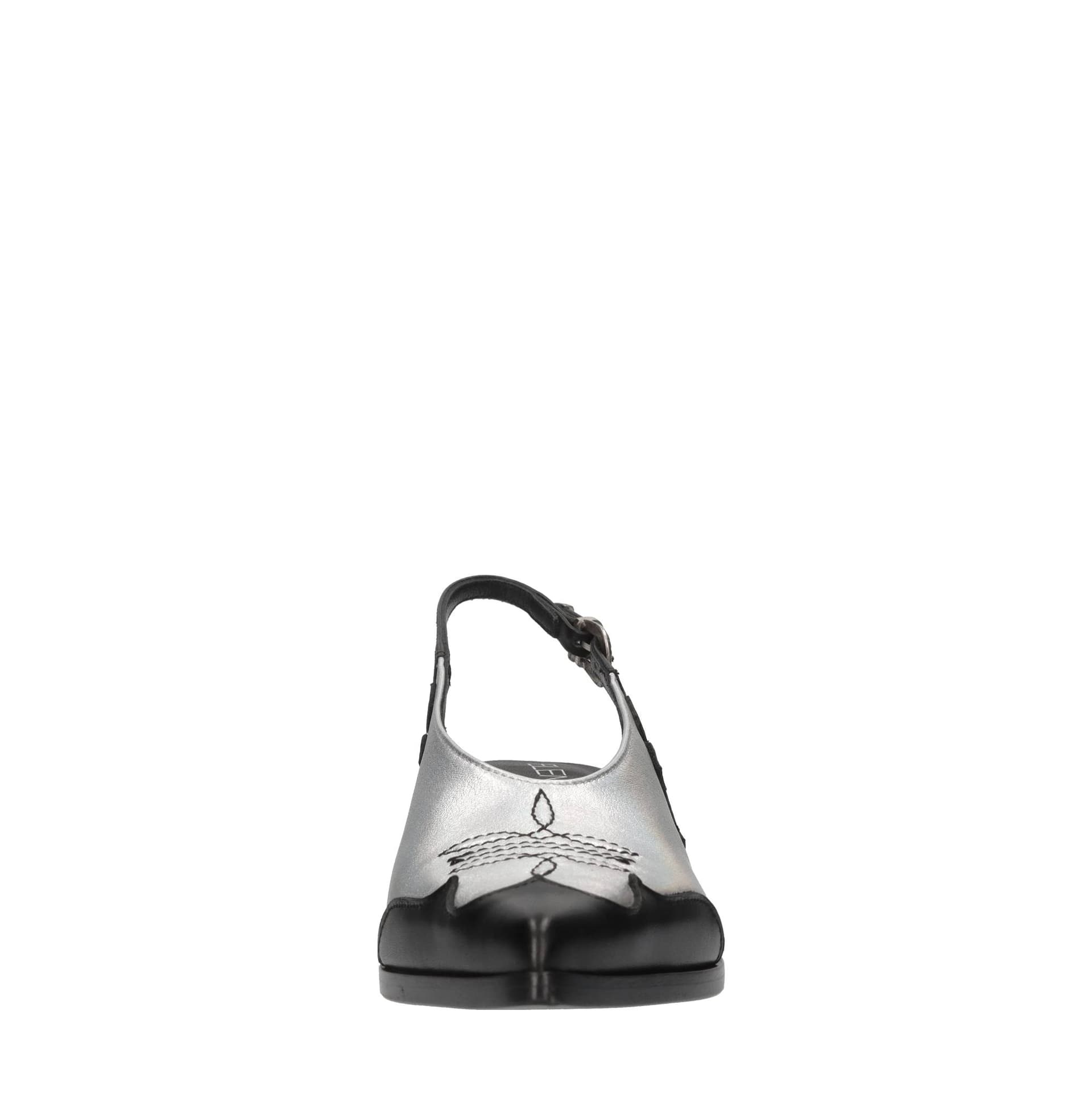 Elena Iachi  Scarpe con Tacco Argento - 4