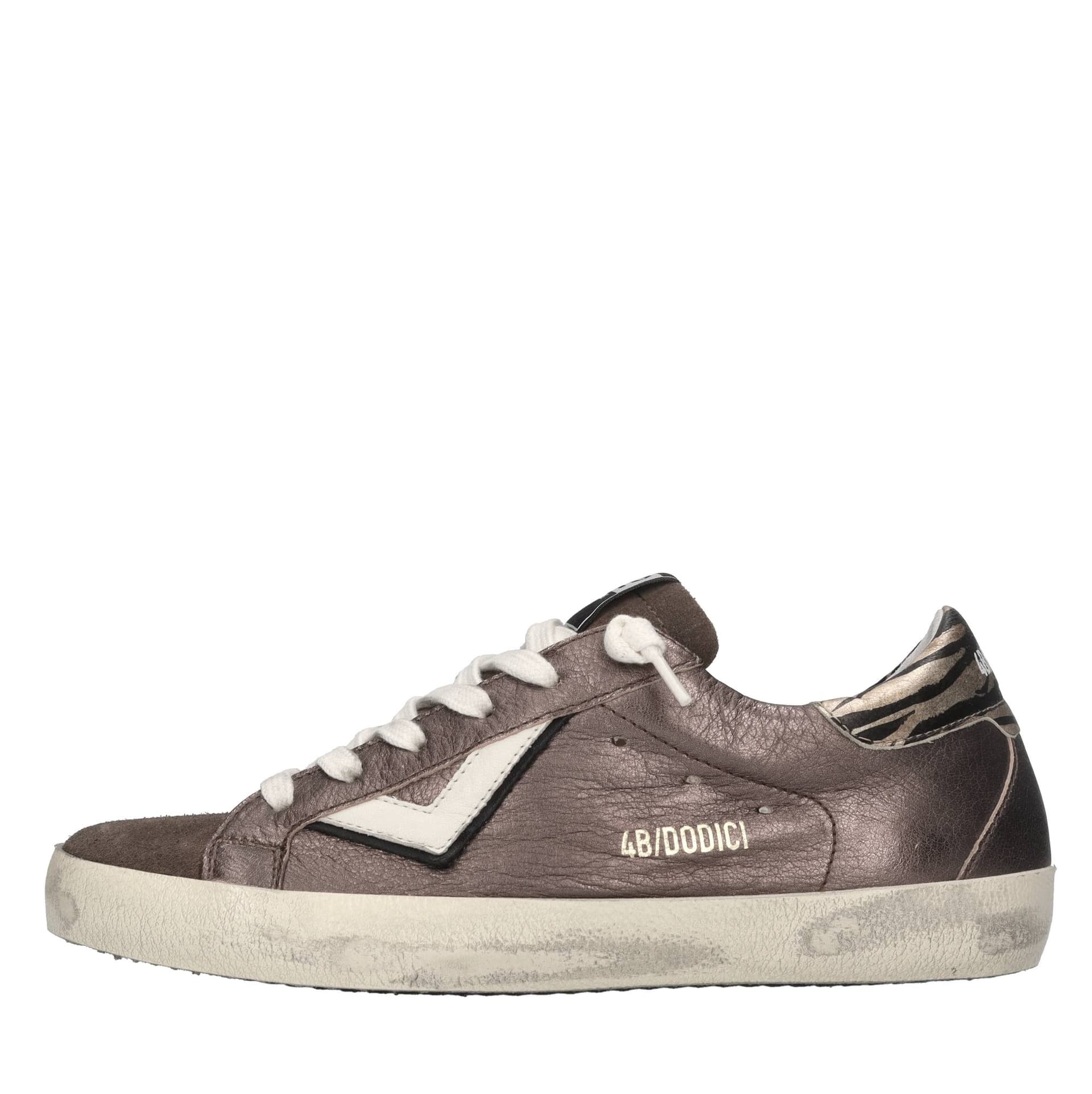 4B12  Sneakers Bronzo - 6