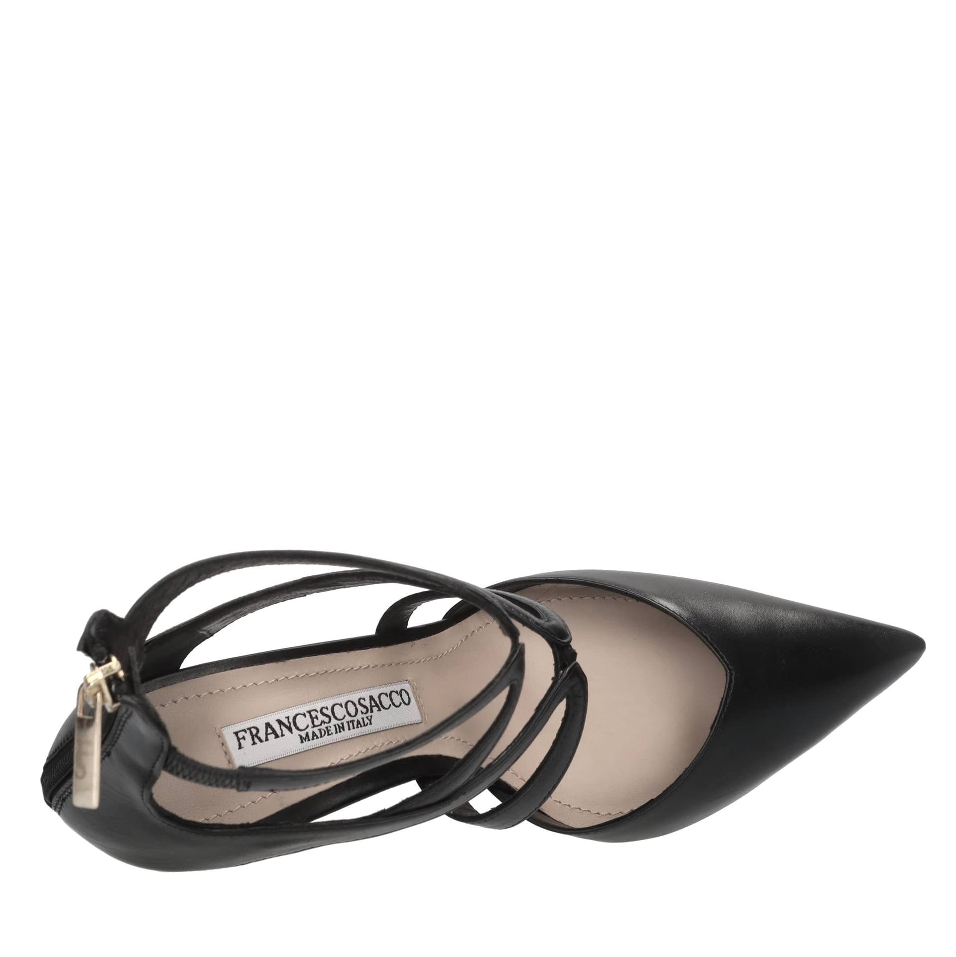 FRANCESCO SACCO  Scarpe con Tacco Nero - 5