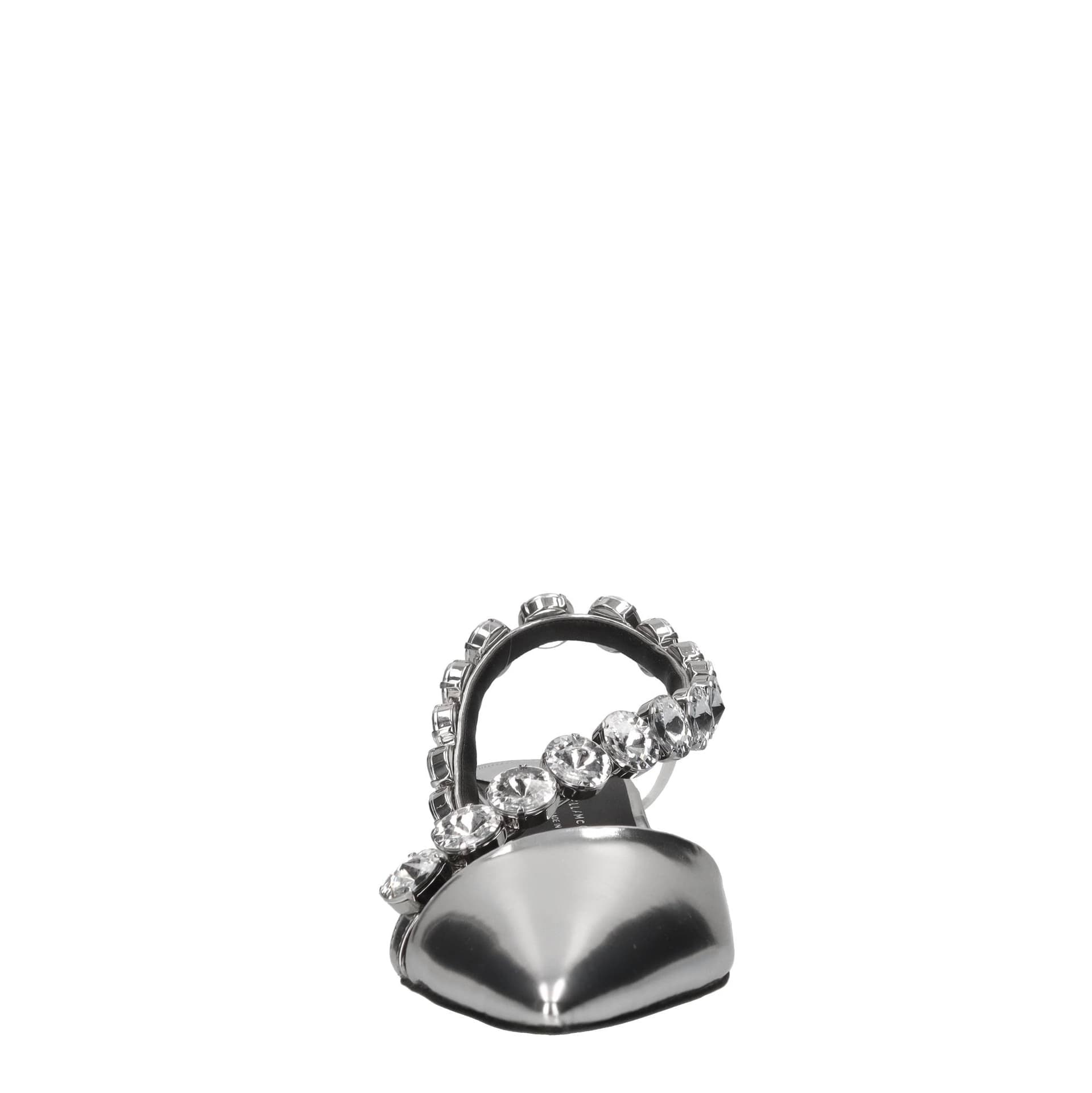 Stella McCartney  Scarpe con Tacco Argento - 4