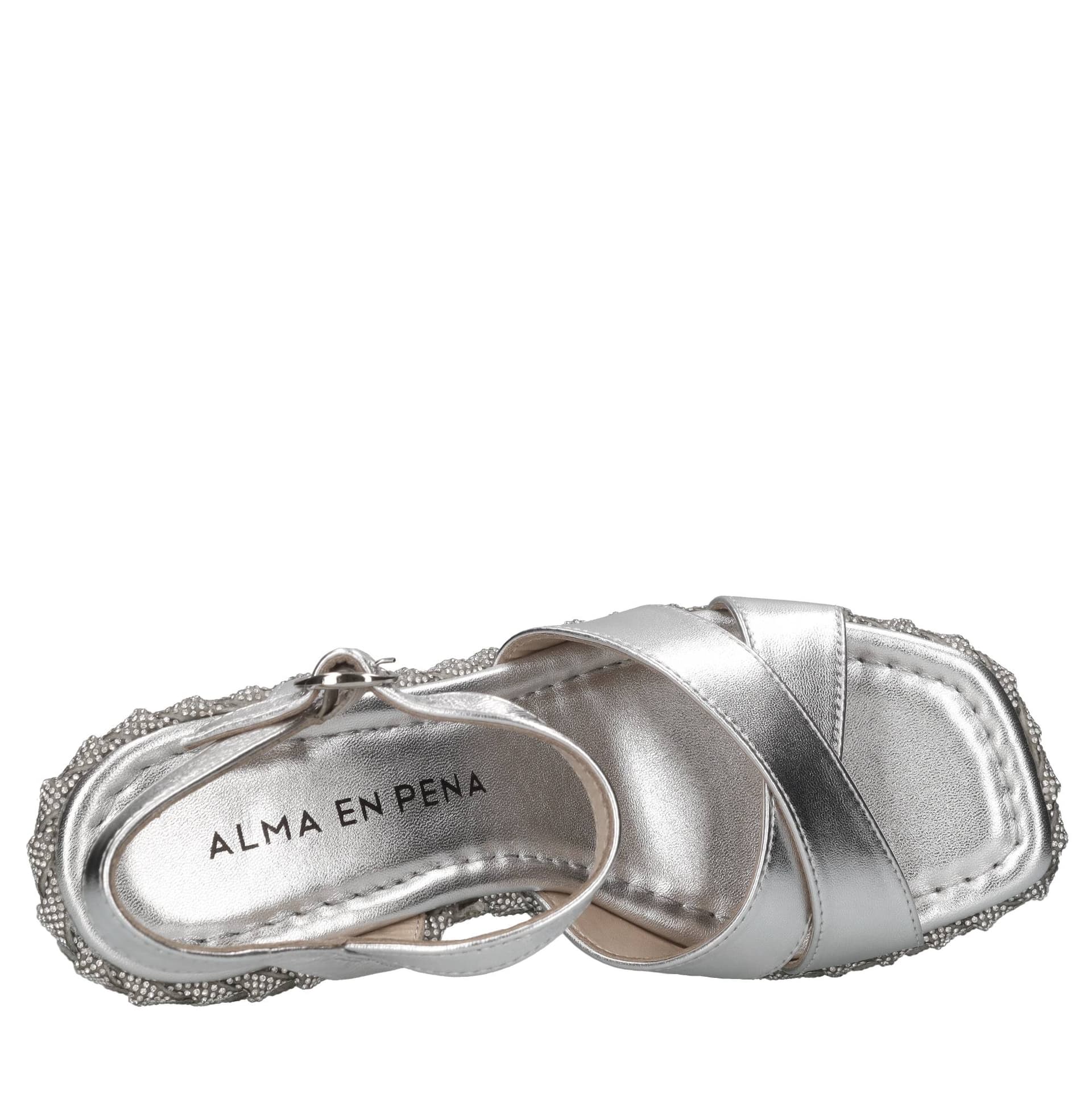 Alma en Pena  Scarpe con Tacco Argento - 5