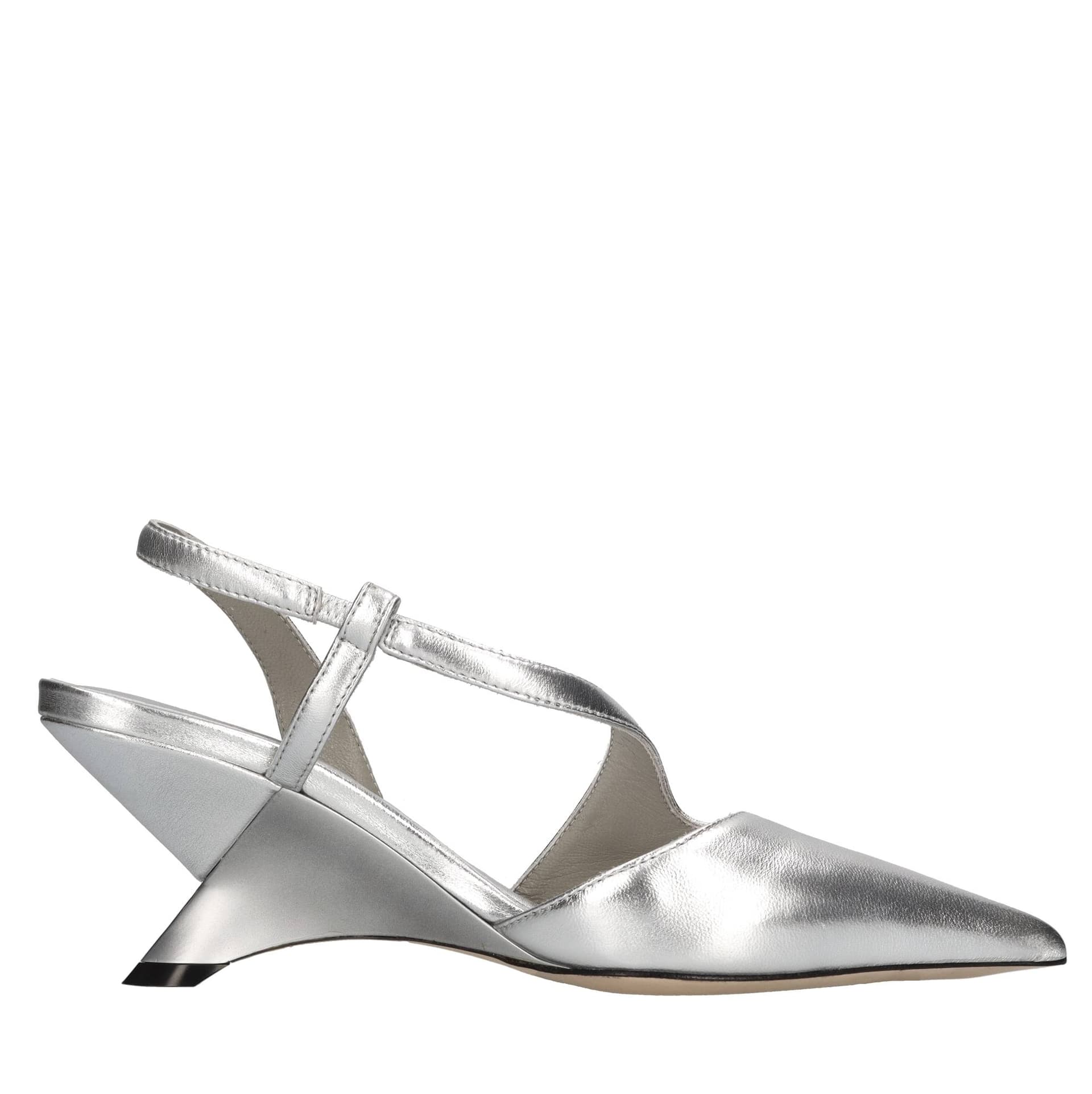 Vic Matie  Scarpe con Tacco Argento - 3